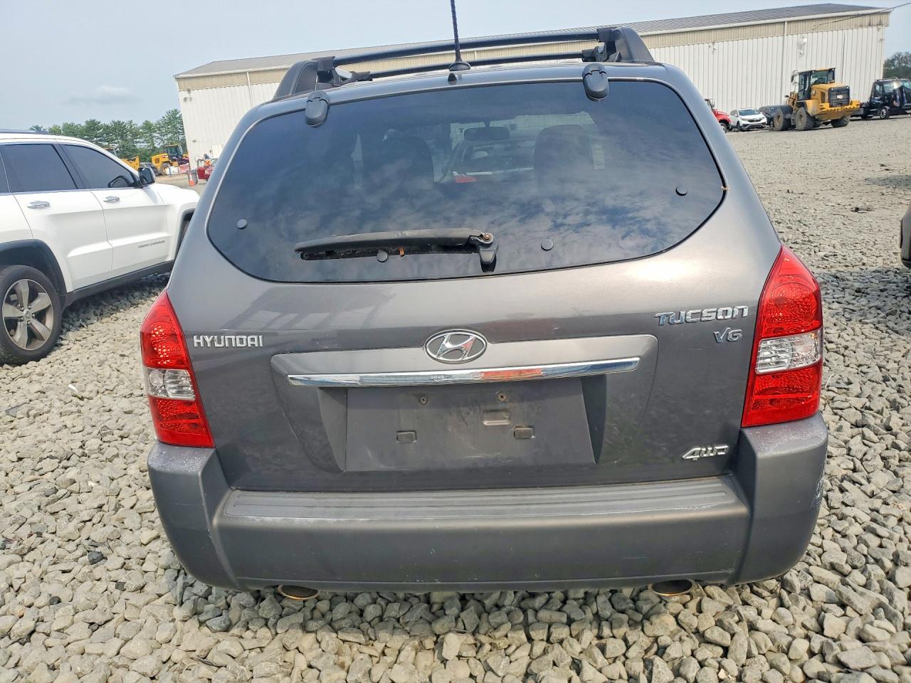 2009 Hyundai Tucson Se Gray vin: KM8JN72D09U943909