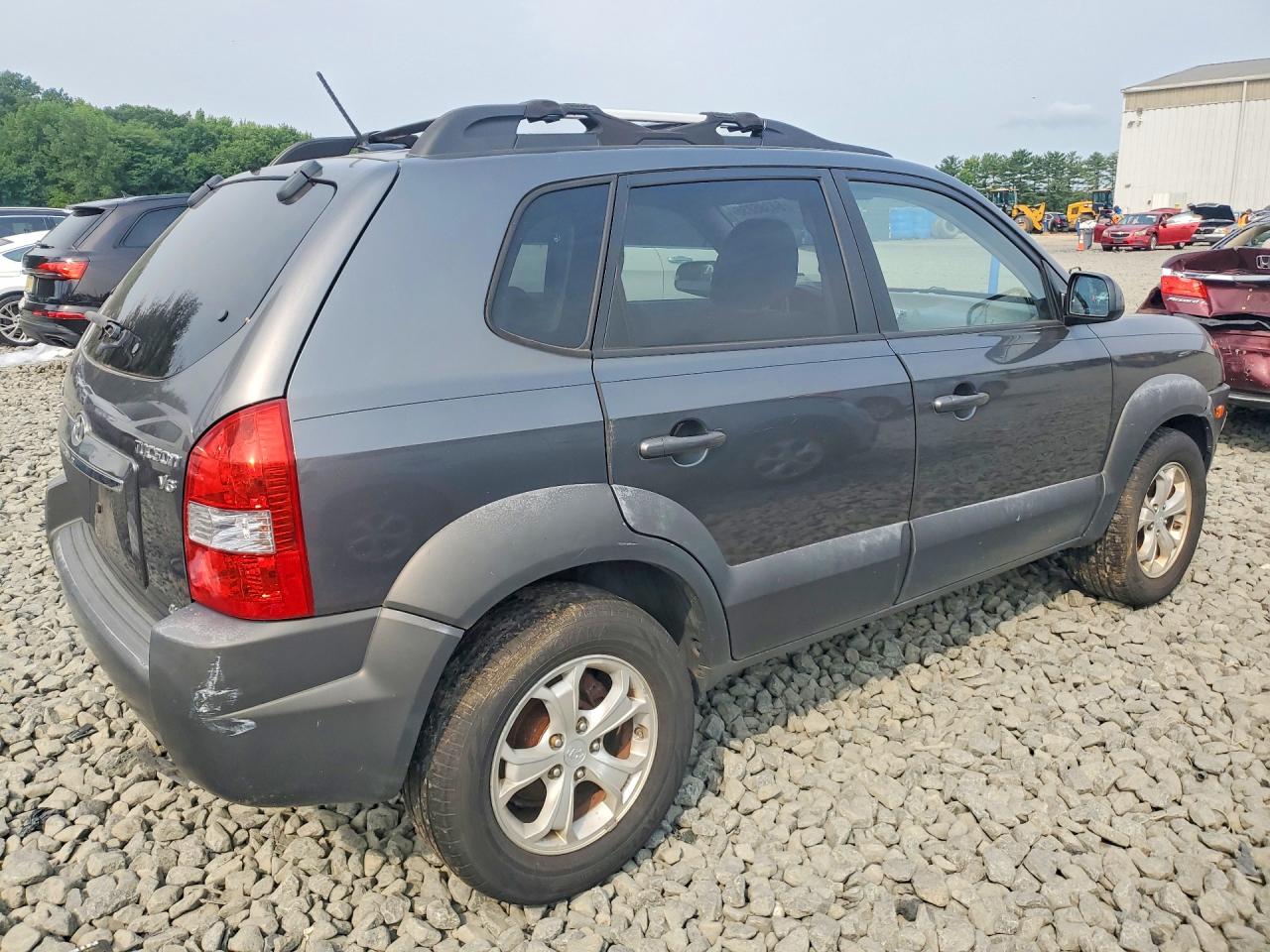 2009 Hyundai Tucson Se Gray vin: KM8JN72D09U943909