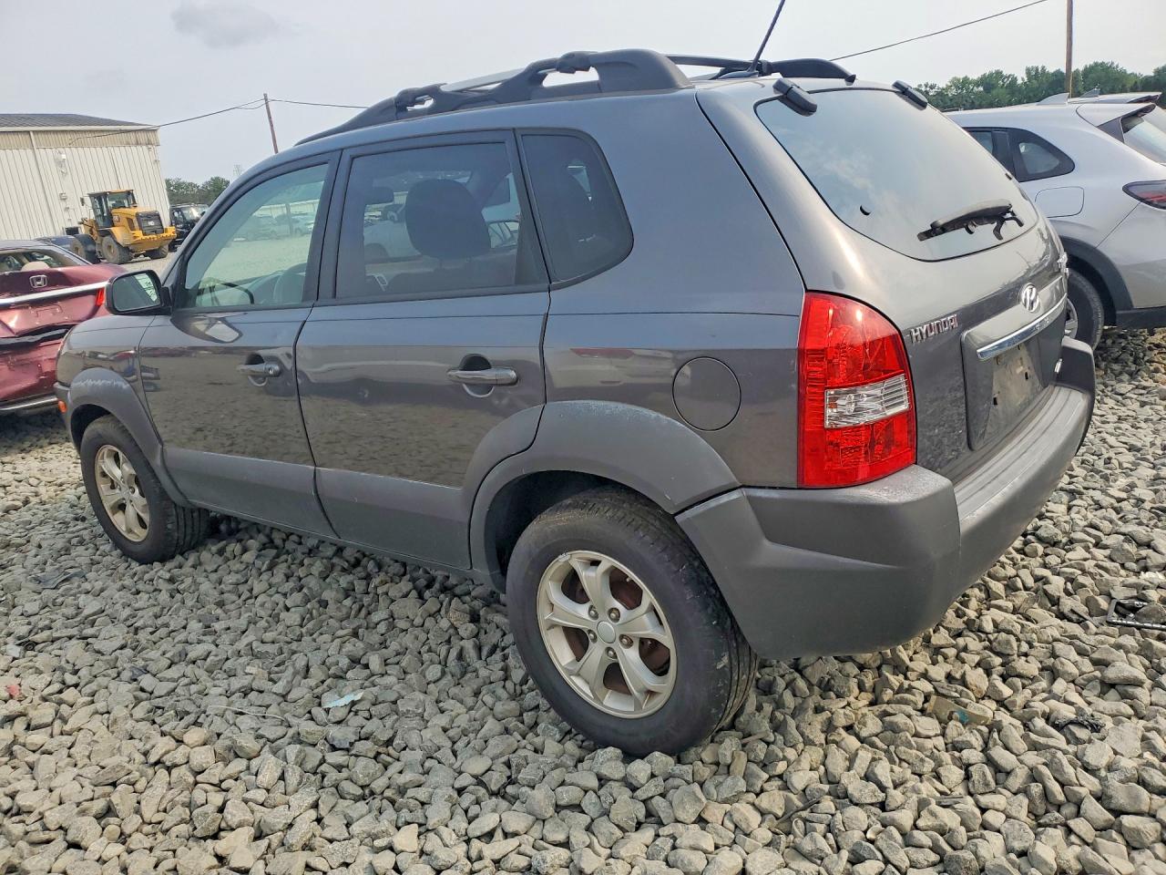 2009 Hyundai Tucson Se Gray vin: KM8JN72D09U943909