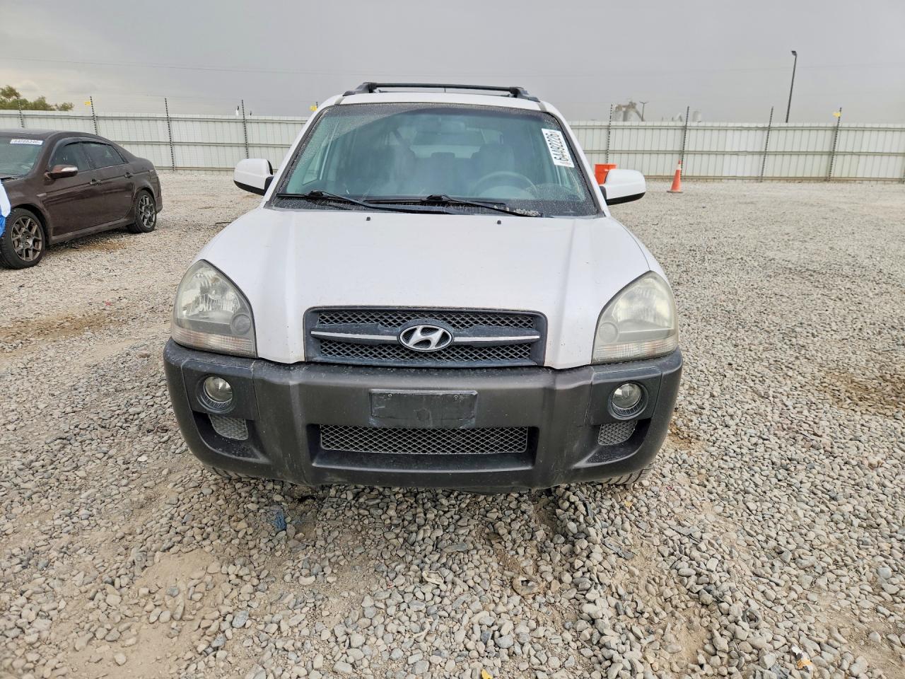 2005 Hyundai Tucson Gls White vin: KM8JN72D15U193219