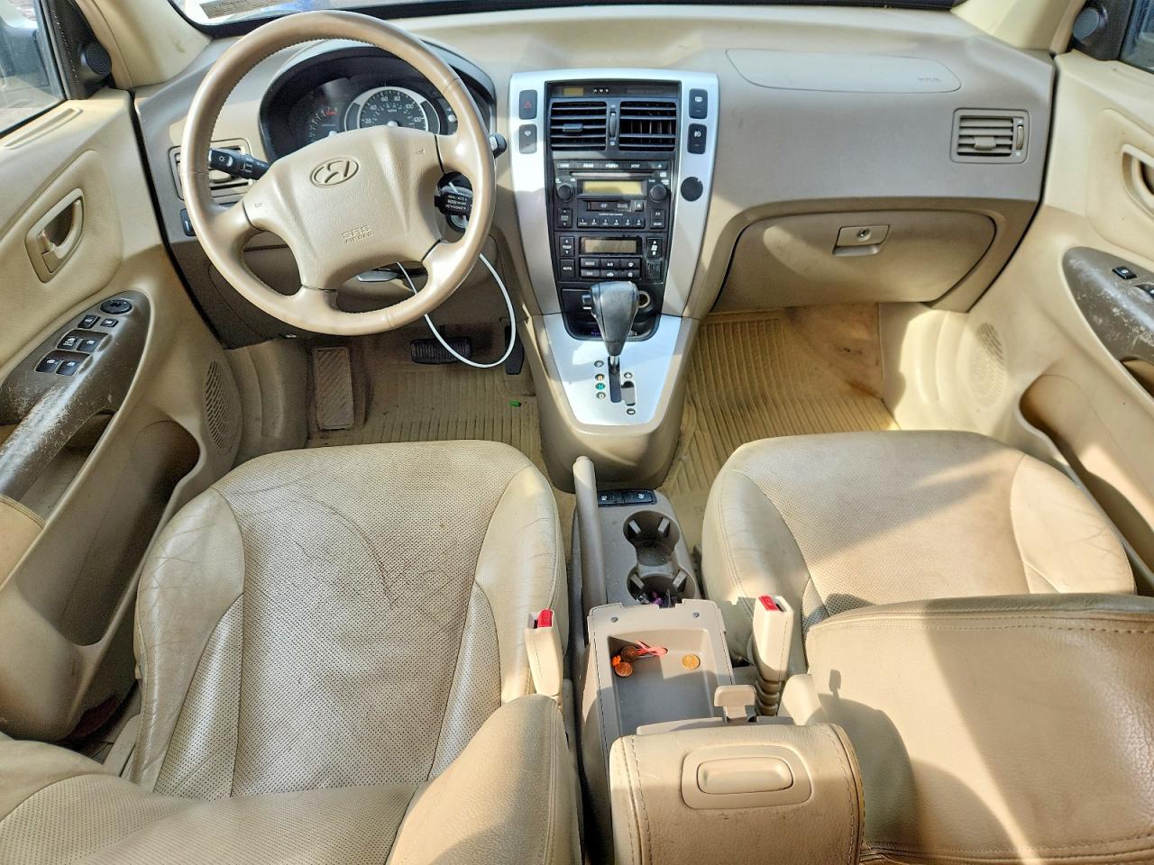 2006 Hyundai Tucson Золотой vin: KM8JN72D16U291281