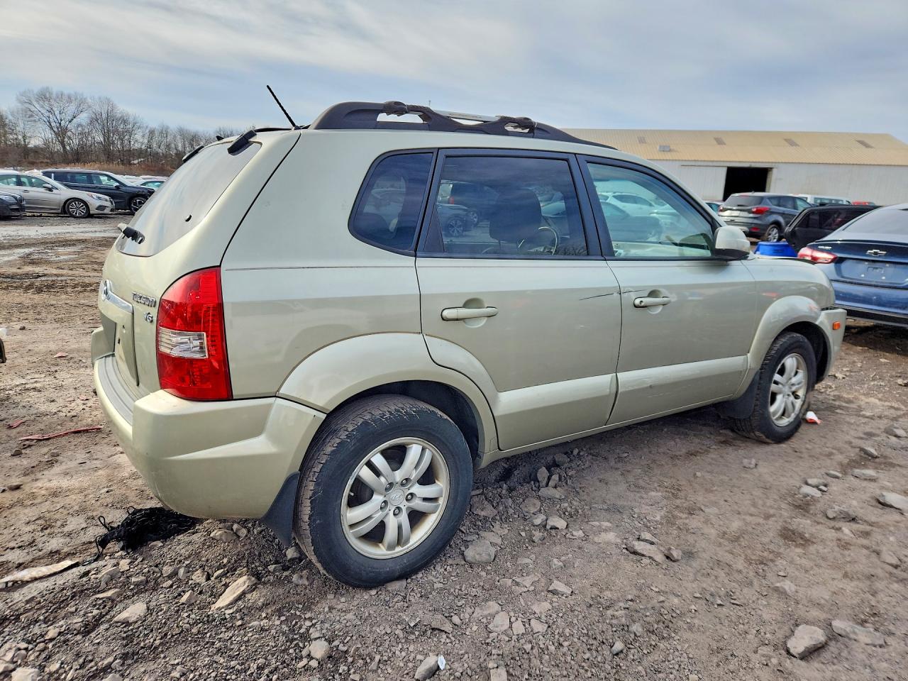 2006 Hyundai Tucson Золотой vin: KM8JN72D16U291281