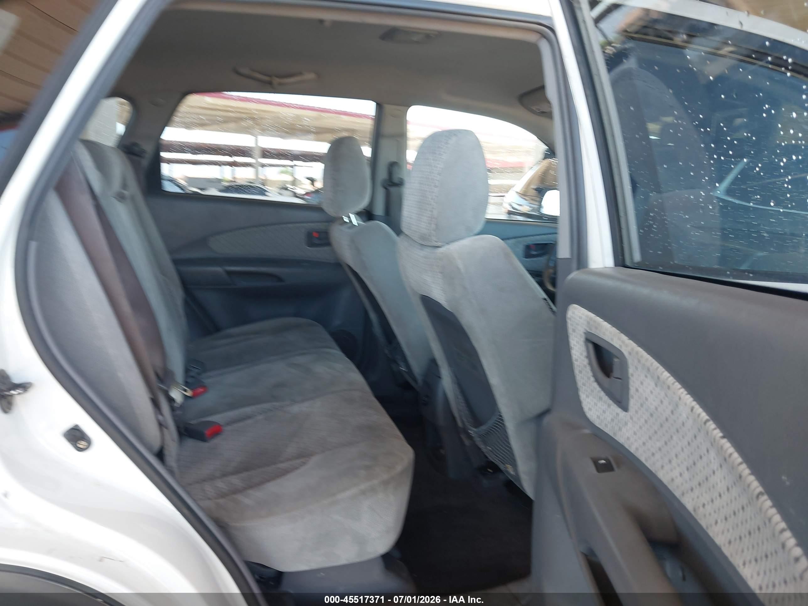 2005 Hyundai Tucson Gls/lx White vin: KM8JN72D25U042440