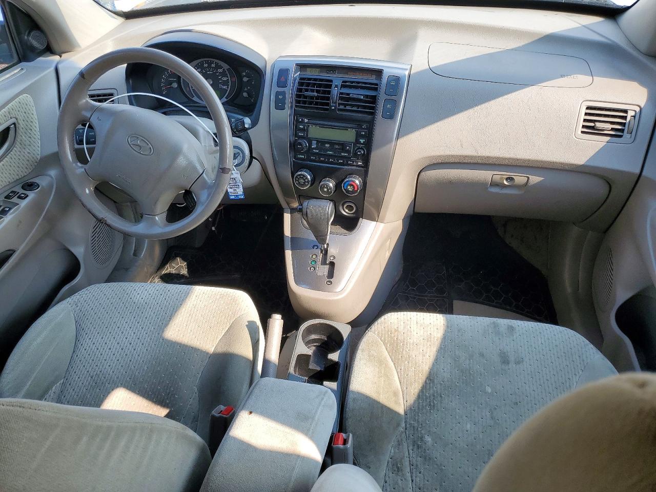 2005 Hyundai Tucson Gls White vin: KM8JN72D25U083375
