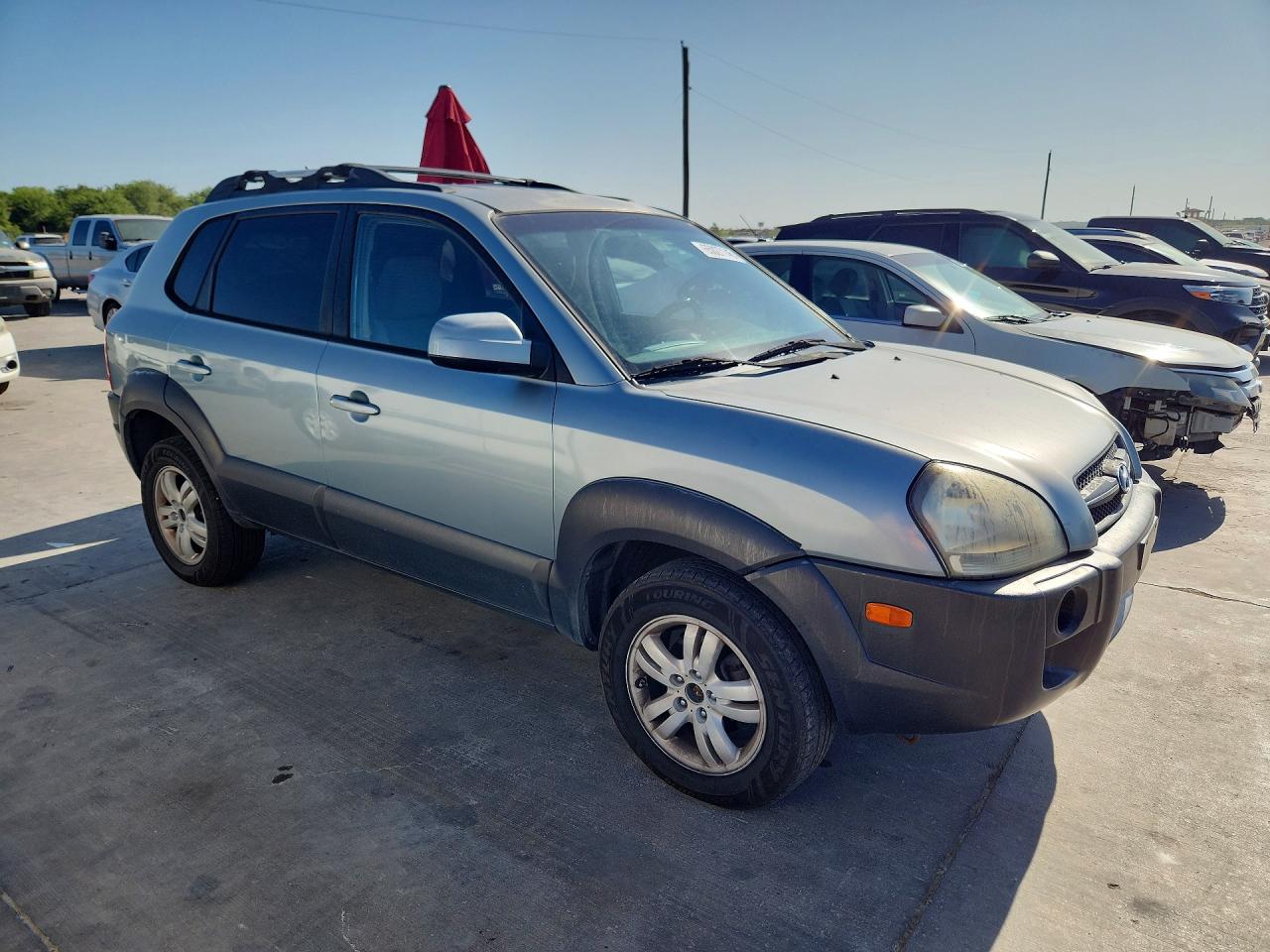 2006 Hyundai Tucson Gls Gray vin: KM8JN72D26U411167