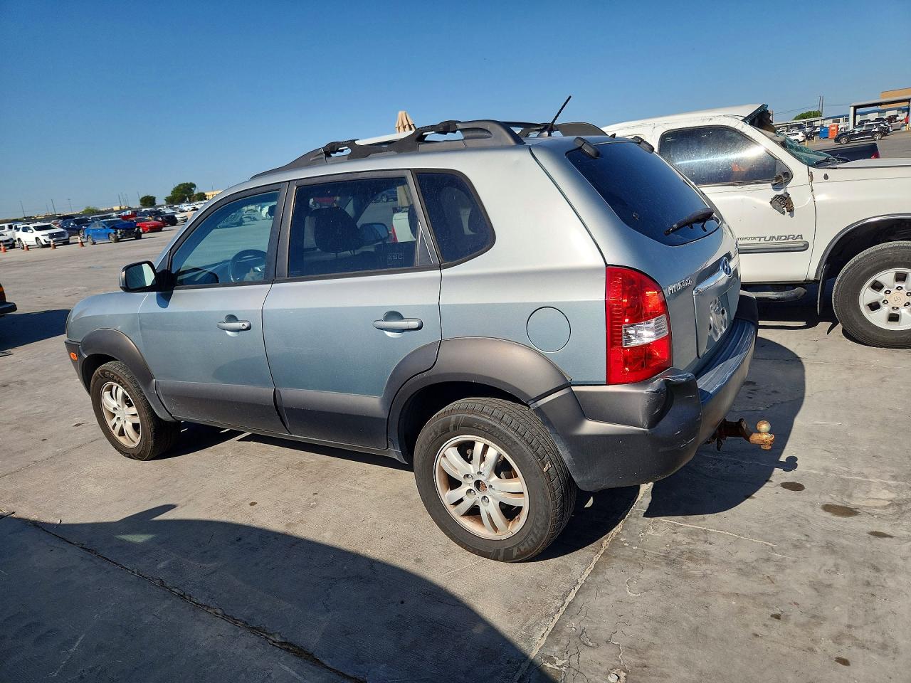 2006 Hyundai Tucson Gls Gray vin: KM8JN72D26U411167