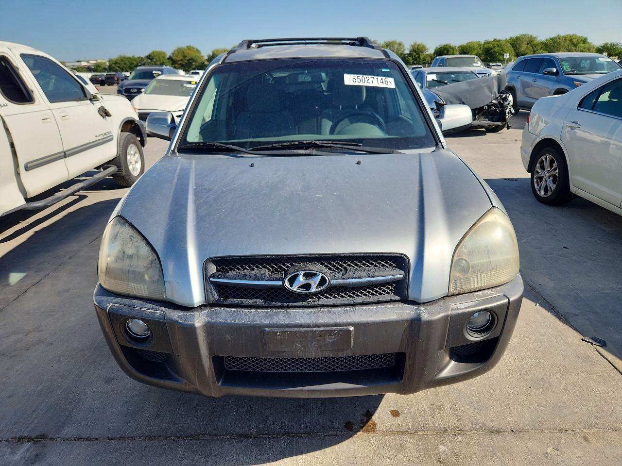 2006 Hyundai Tucson Gls Gray vin: KM8JN72D26U411167