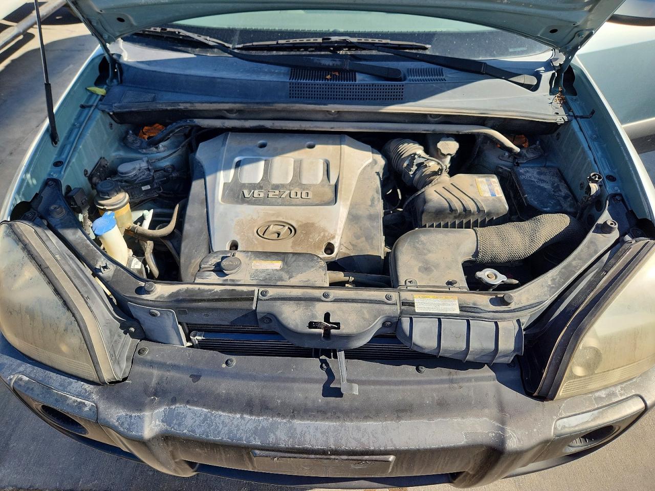 2006 Hyundai Tucson Gls Gray vin: KM8JN72D26U411167