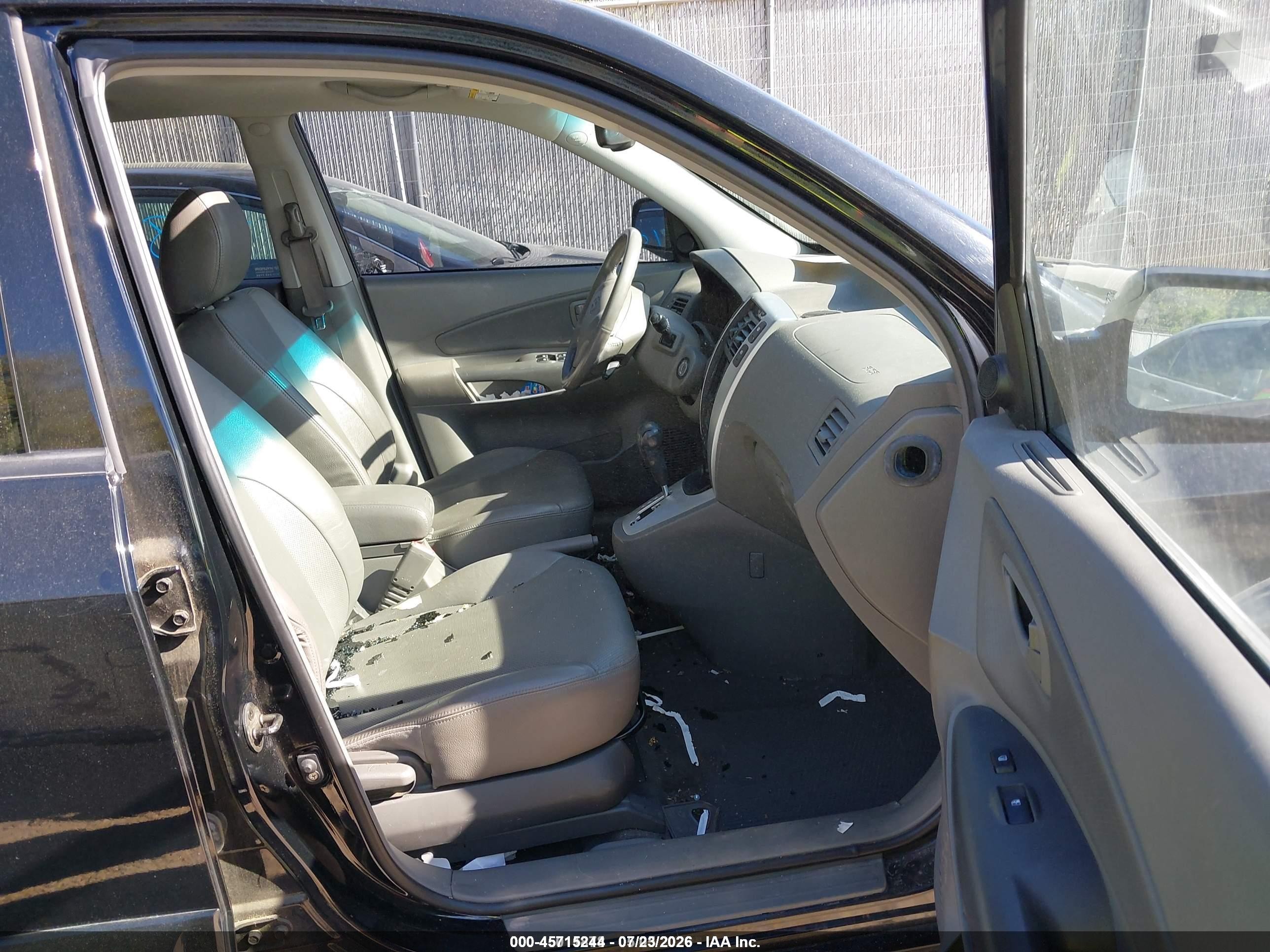 2007 Hyundai Tucson Limited/se Black vin: KM8JN72D27U670954