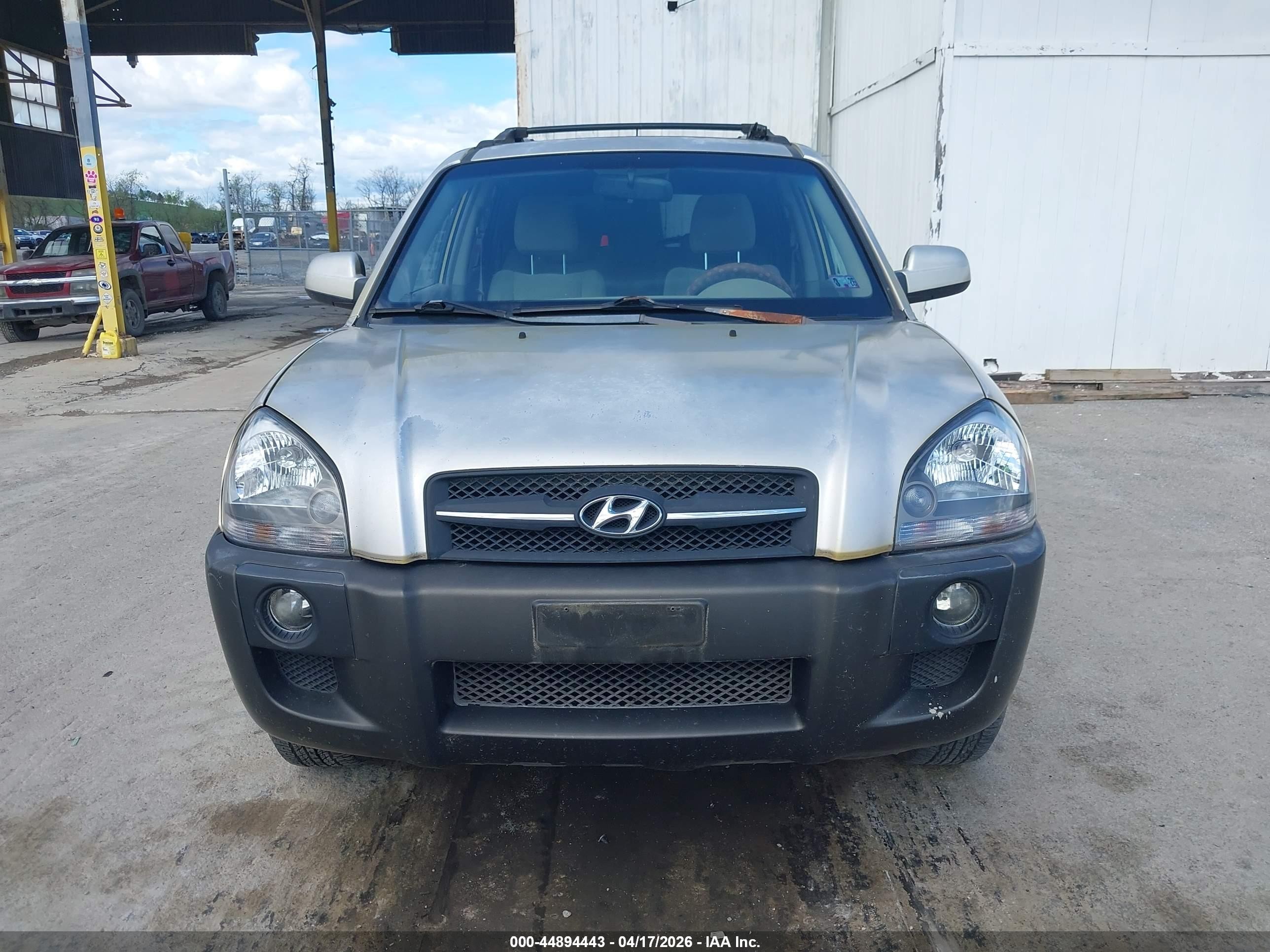 2005 Hyundai Tucson Gls/lx Gold vin: KM8JN72D35U102628