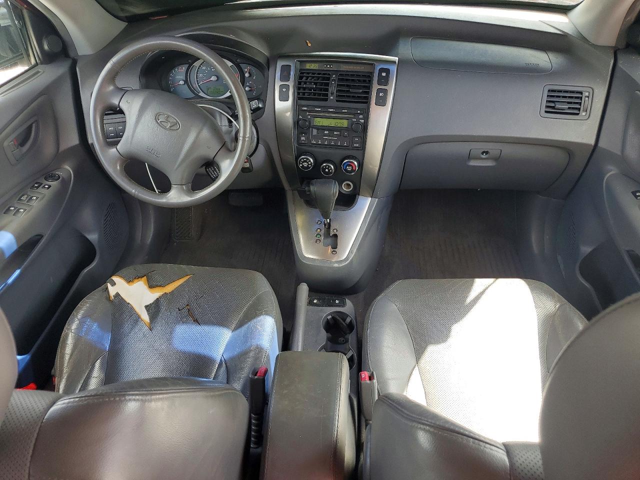 2005 Hyundai Tucson Gls Burgundy vin: KM8JN72D35U229069
