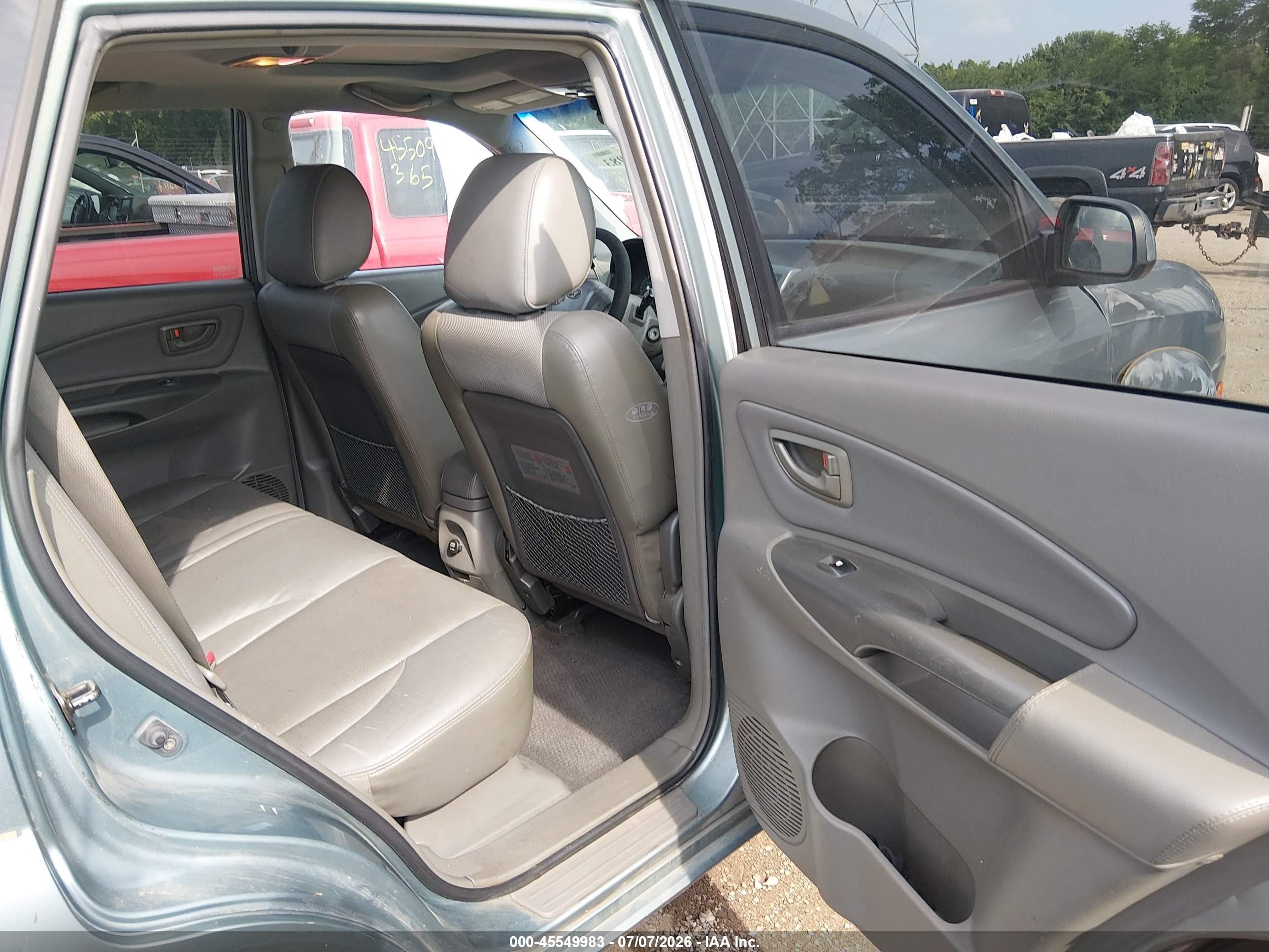2006 Hyundai Tucson Gls/limited Бирюзовый vin: KM8JN72D36U330033