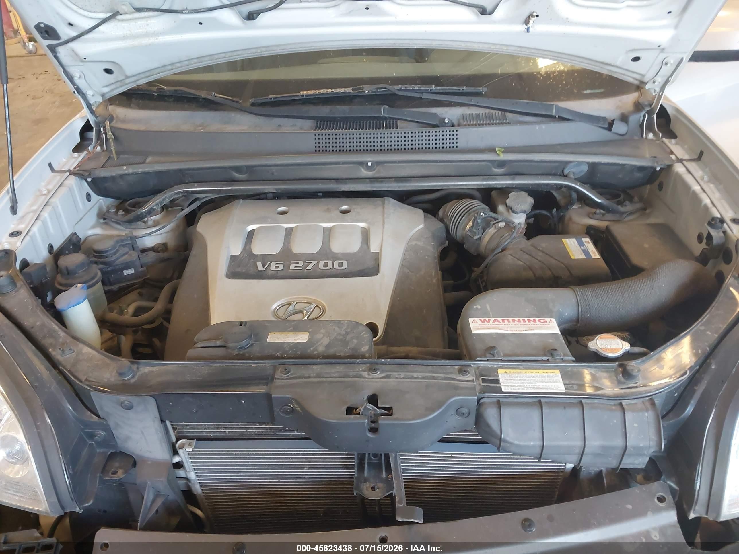2006 Hyundai Tucson Gls/limited Silver vin: KM8JN72D36U338035