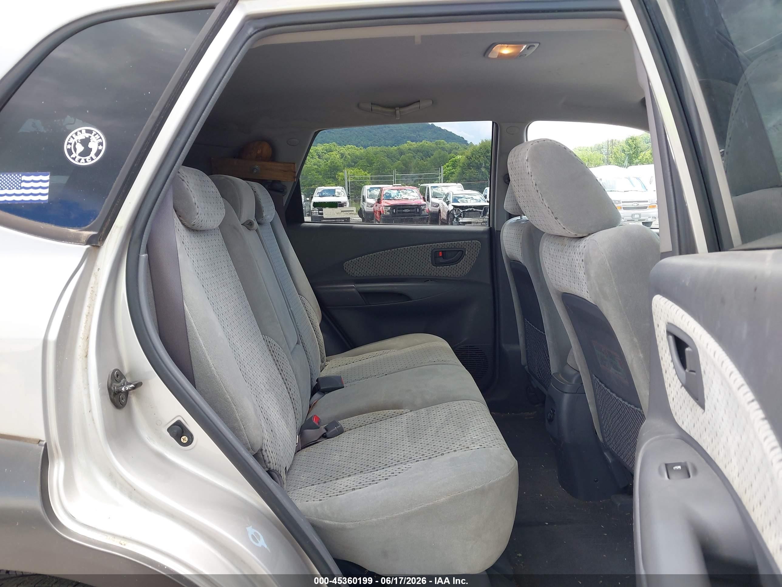 2005 Hyundai Tucson Gls/lx Gray vin: KM8JN72D45U065816