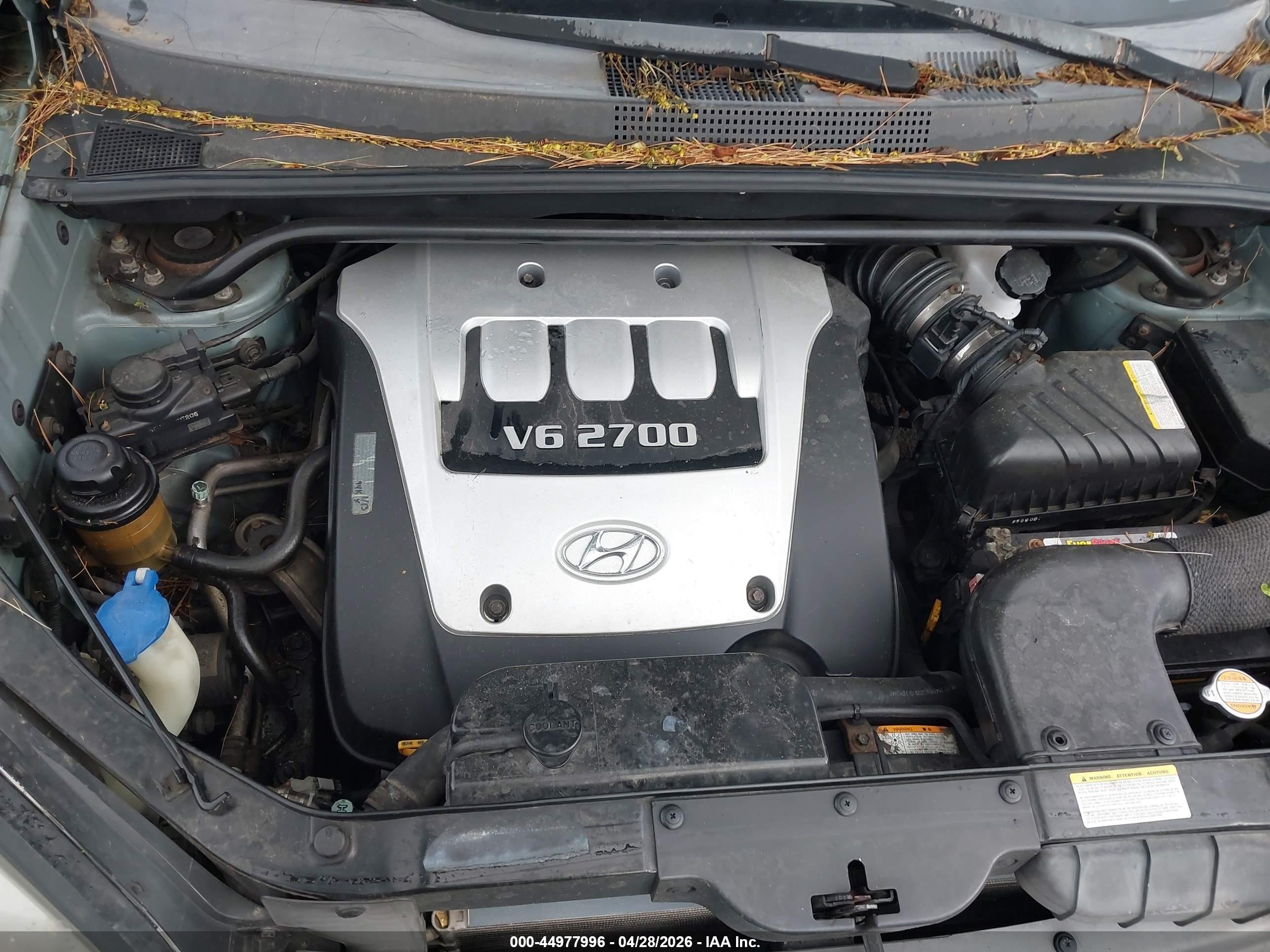 2006 Hyundai Tucson Gls/limited Light Blue vin: KM8JN72D46U284180