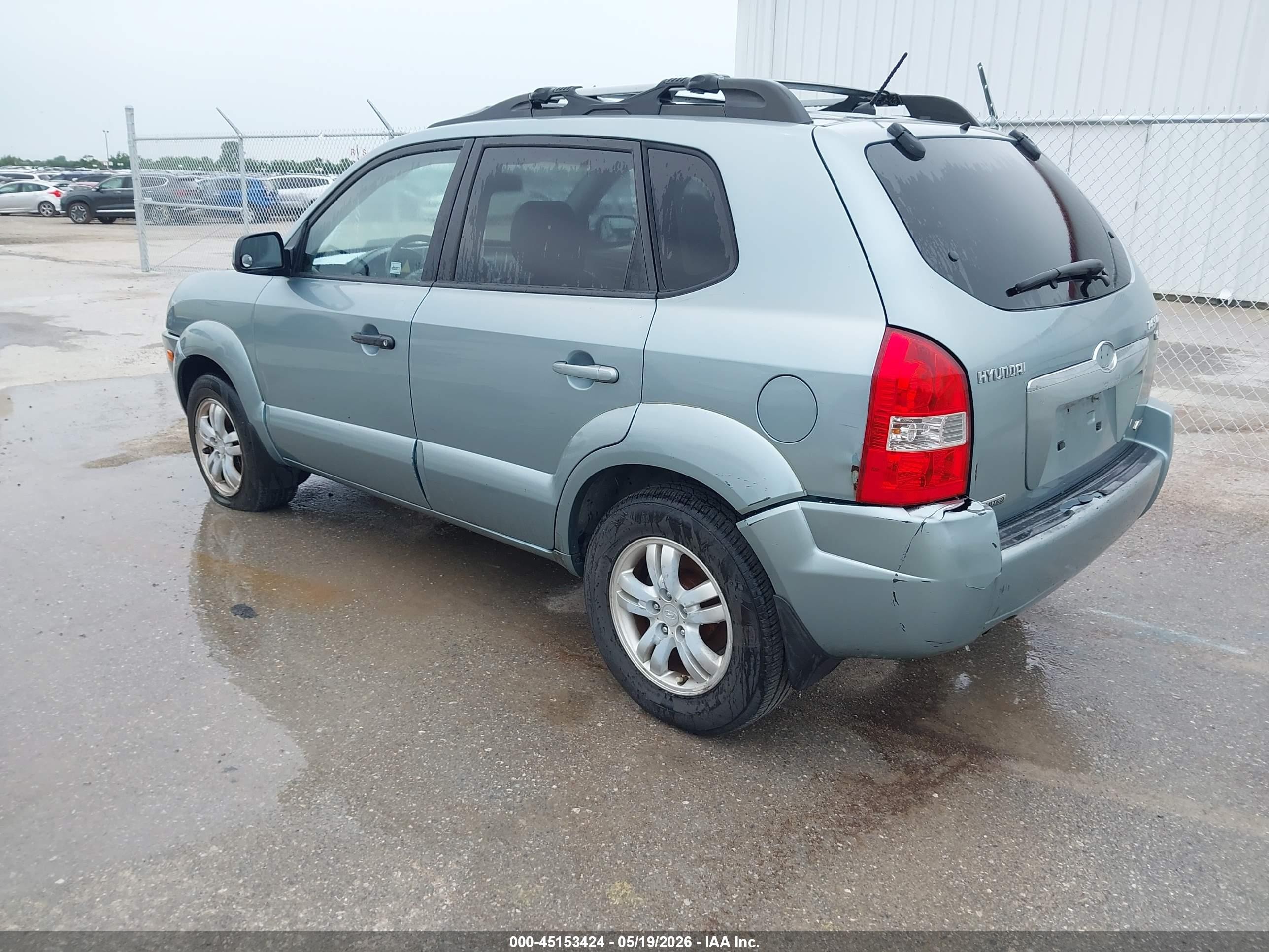 2006 Hyundai Tucson Gls/limited Blue vin: KM8JN72D46U364448