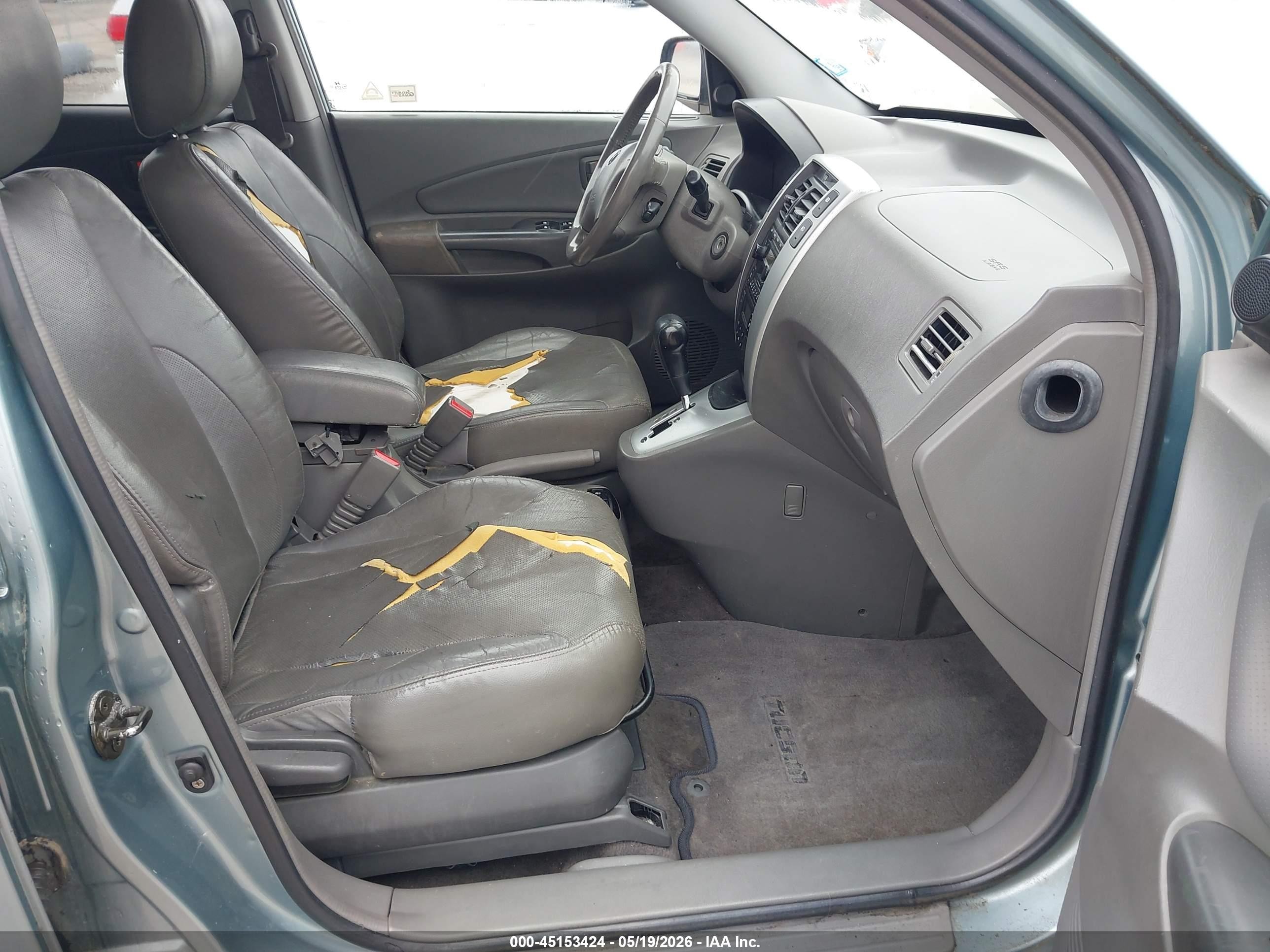 2006 Hyundai Tucson Gls/limited Blue vin: KM8JN72D46U364448