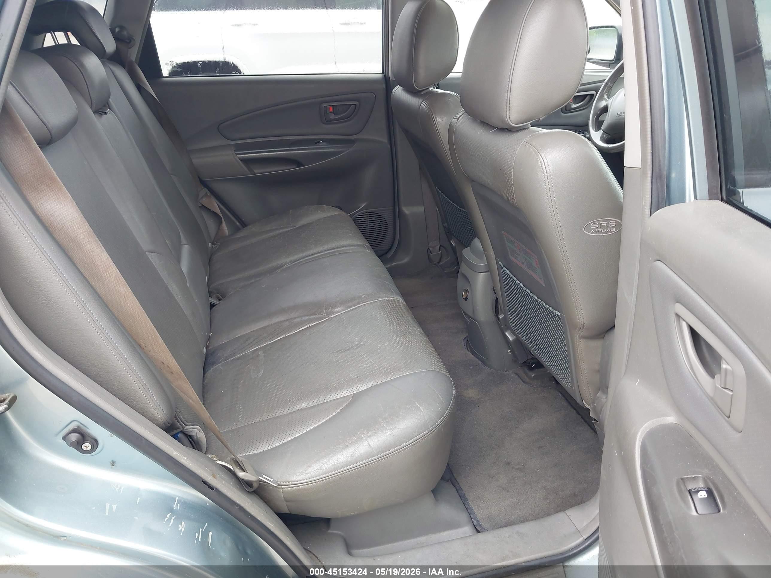 2006 Hyundai Tucson Gls/limited Blue vin: KM8JN72D46U364448