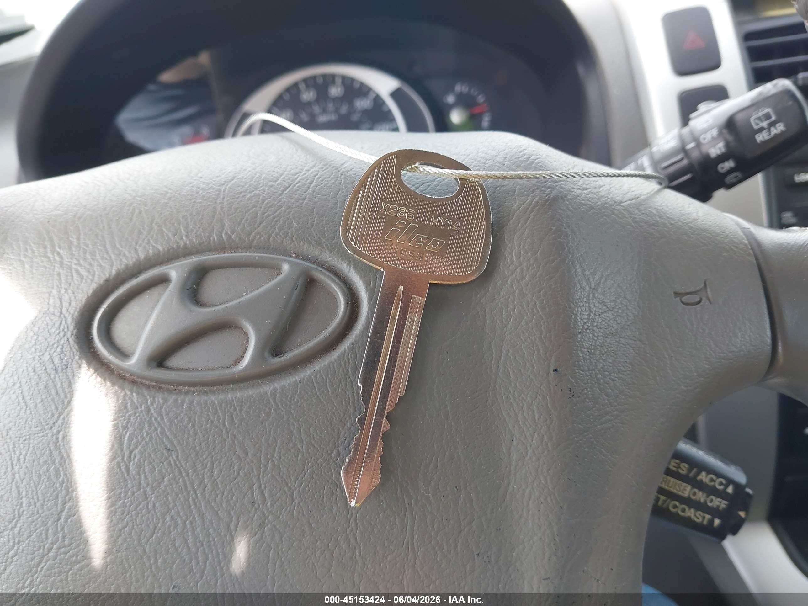 2006 Hyundai Tucson Gls/limited Blue vin: KM8JN72D46U364448