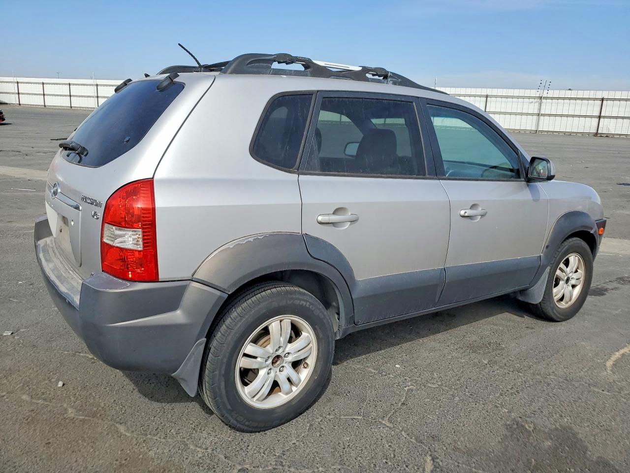 2006 Hyundai Tucson Gls Silver vin: KM8JN72D46U411428