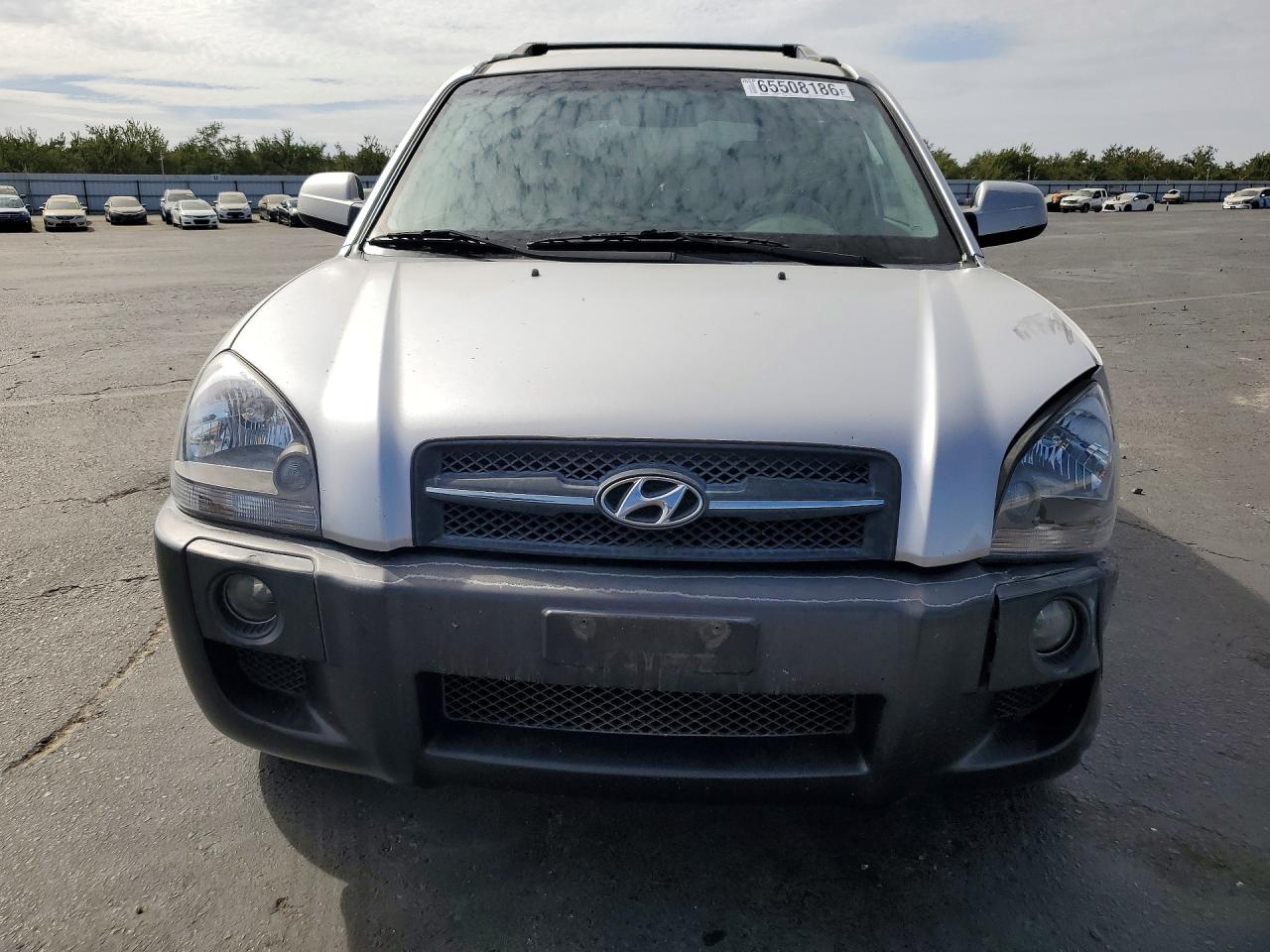 2006 Hyundai Tucson Gls Silver vin: KM8JN72D46U411428