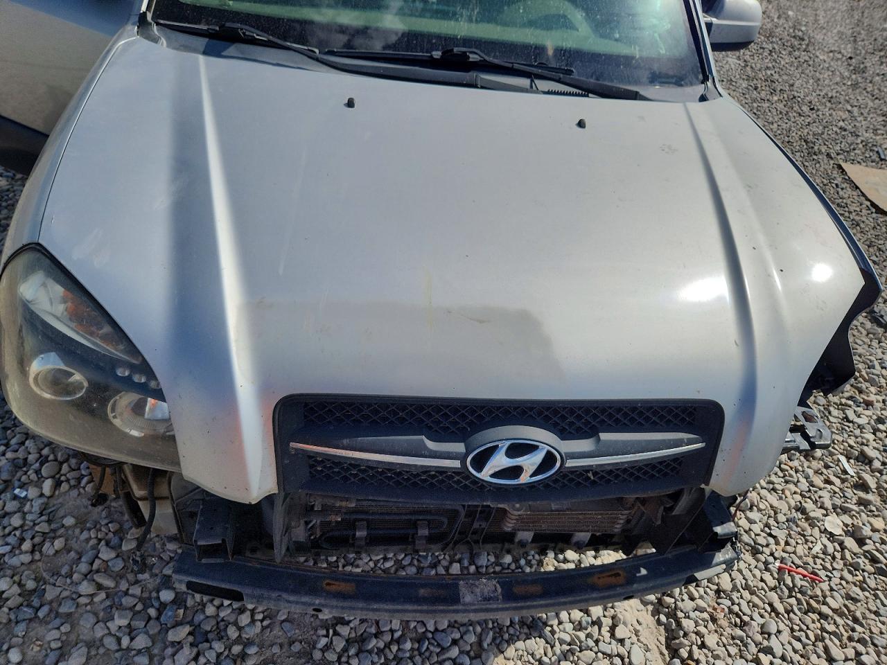 2007 Hyundai Tucson Se Silver vin: KM8JN72D47U528086