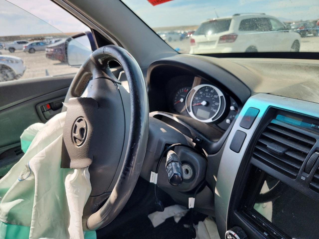 2007 Hyundai Tucson Se Silver vin: KM8JN72D47U528086