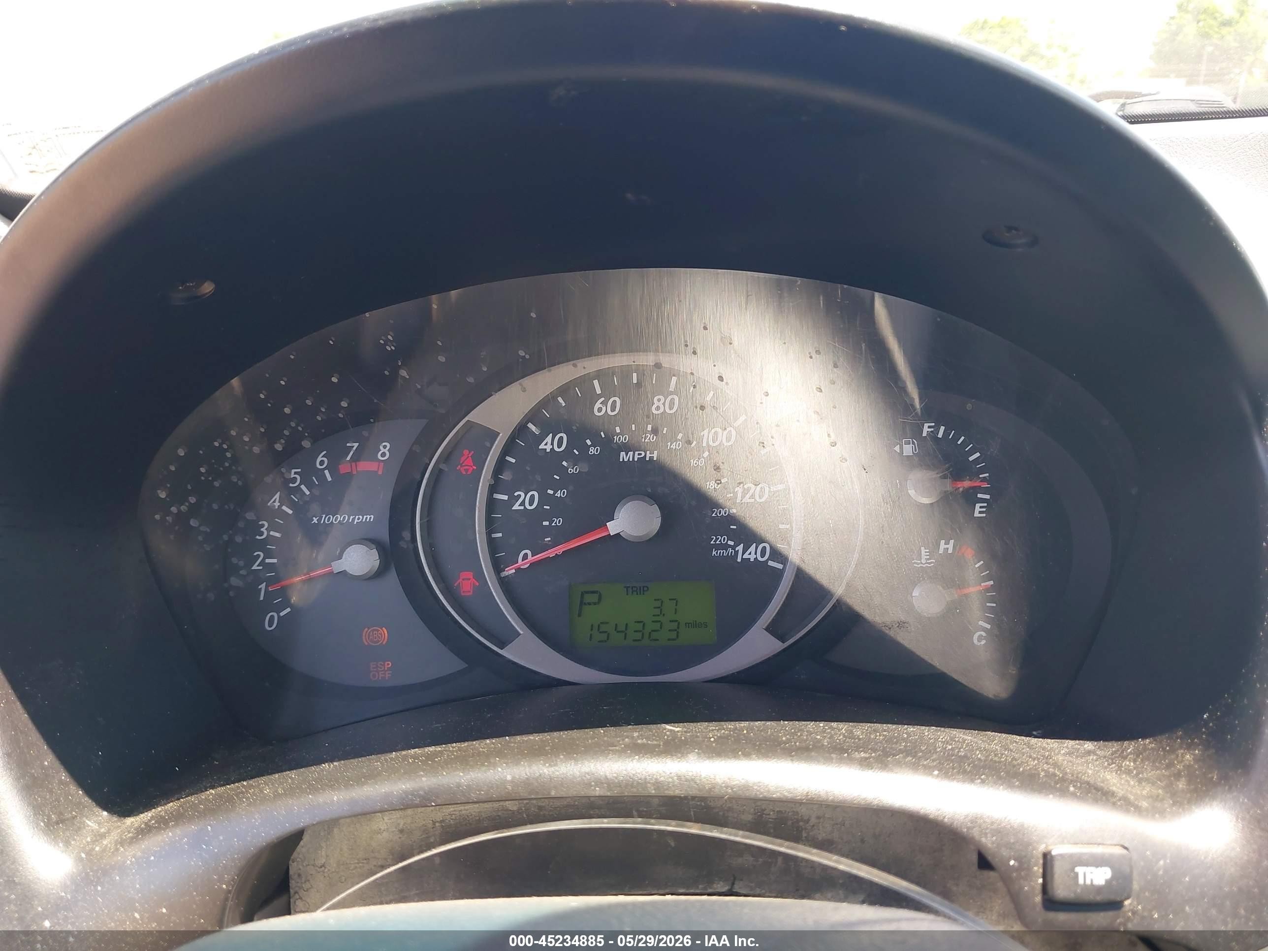 2005 Hyundai Tucson Gls/lx Черный vin: KM8JN72D55U147084