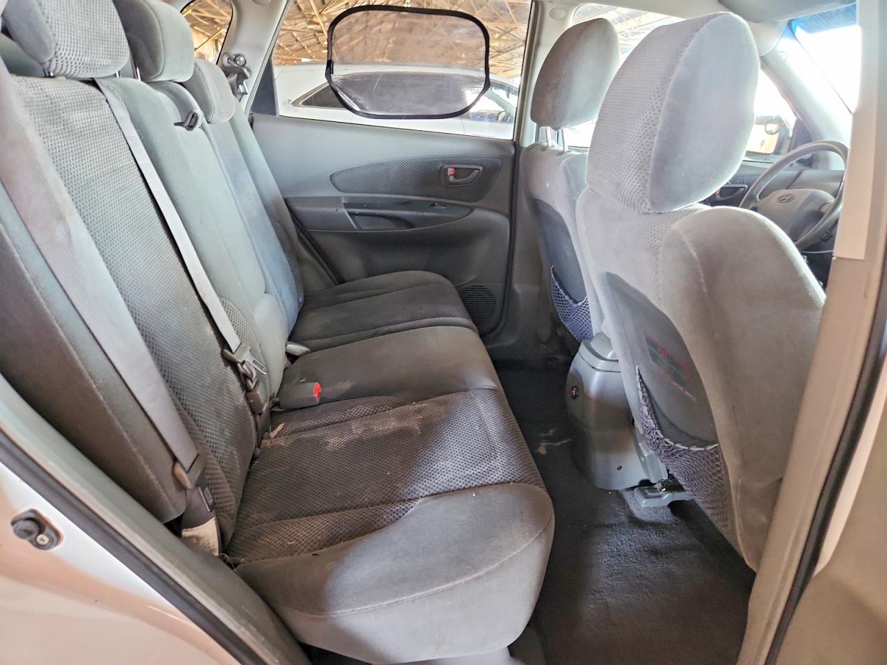 2006 Hyundai Tucson Gls White vin: KM8JN72D56U300807
