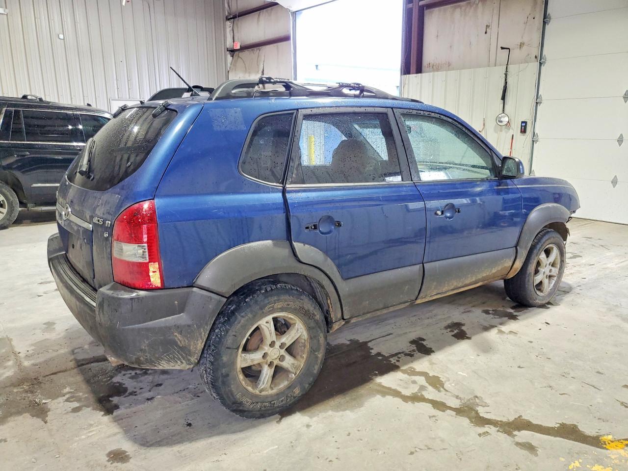 2006 Hyundai Tucson Gls Blue vin: KM8JN72D56U313556