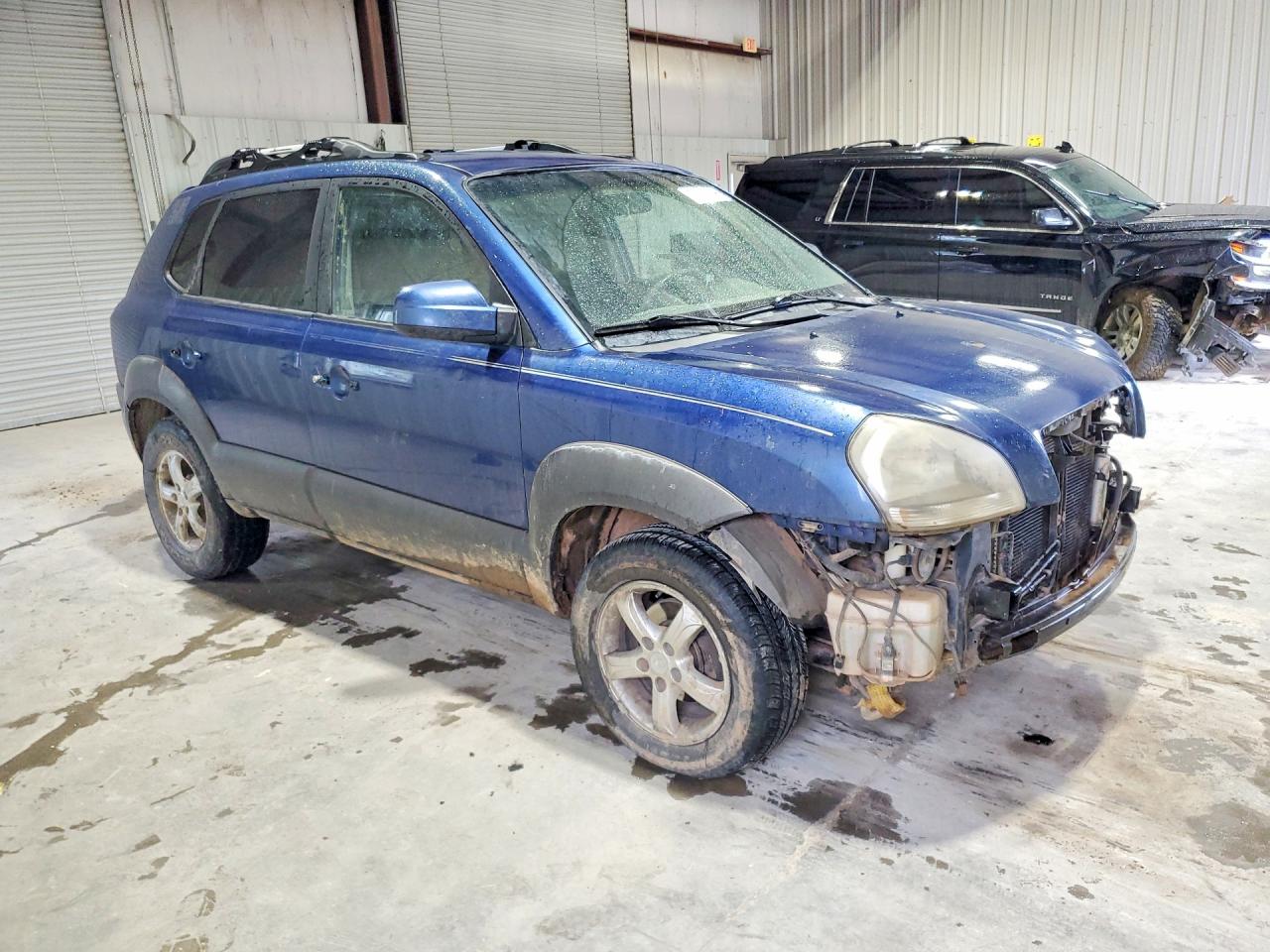 2006 Hyundai Tucson Gls Blue vin: KM8JN72D56U313556