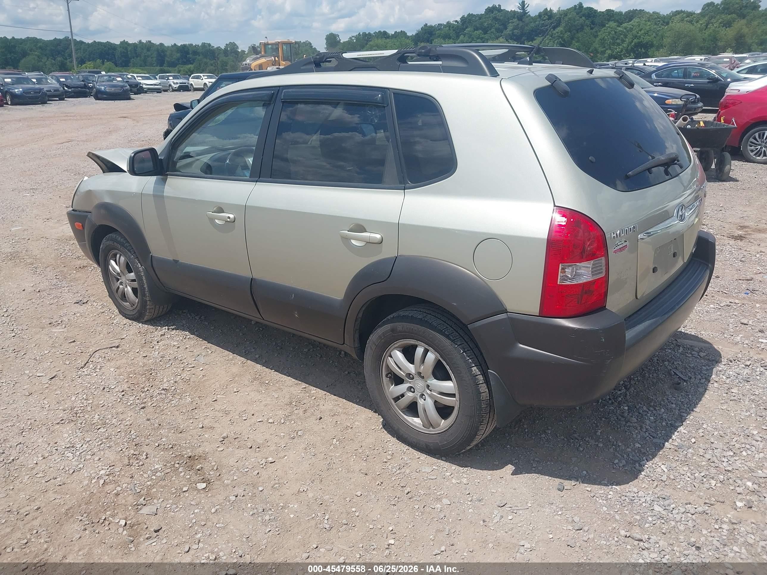 2006 Hyundai Tucson Gls/limited Tan vin: KM8JN72D56U442199