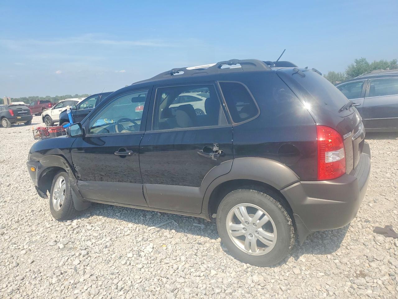 2006 Hyundai Tucson Gls Black vin: KM8JN72D56U446298