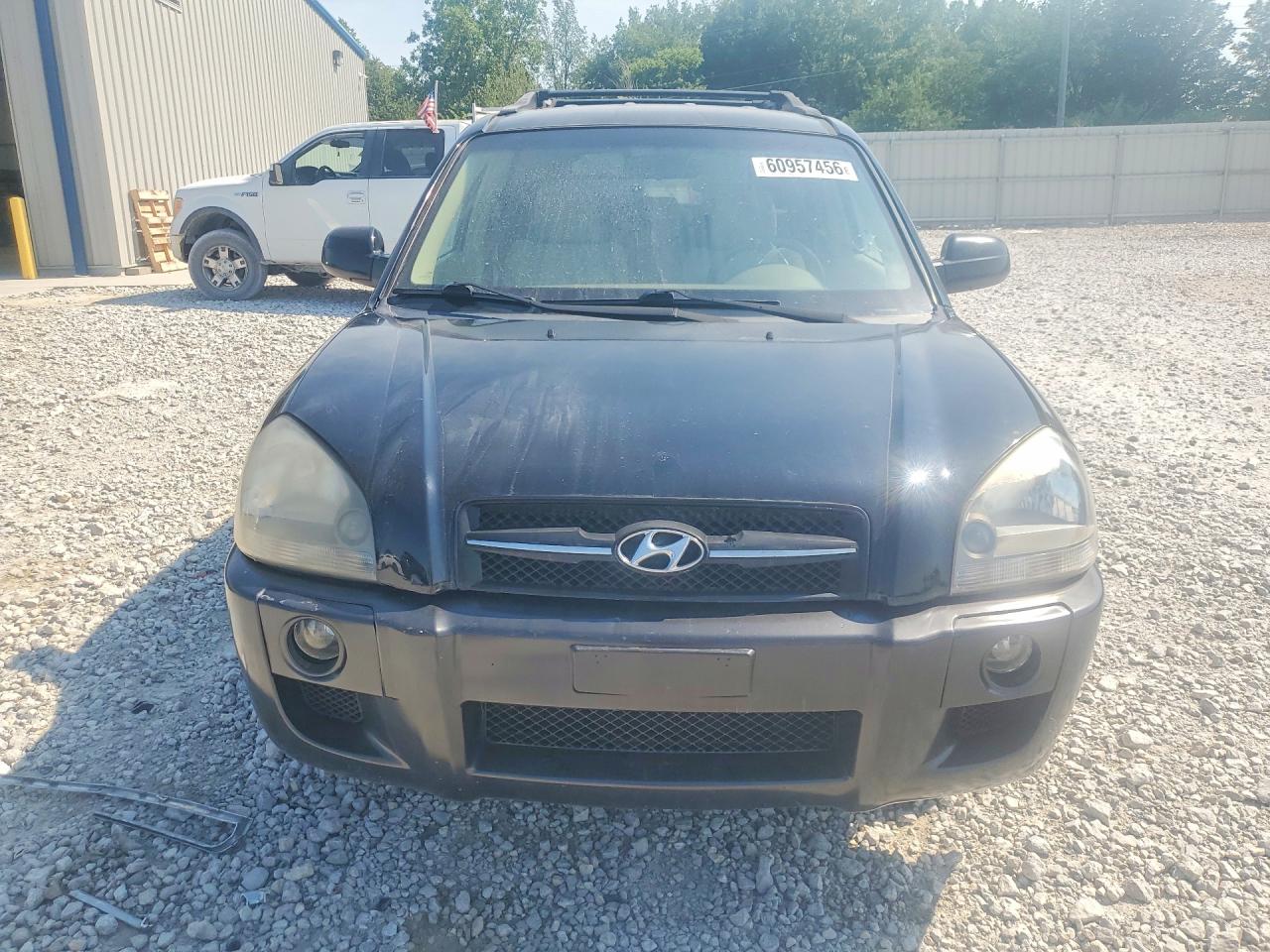 2006 Hyundai Tucson Gls Black vin: KM8JN72D56U446298
