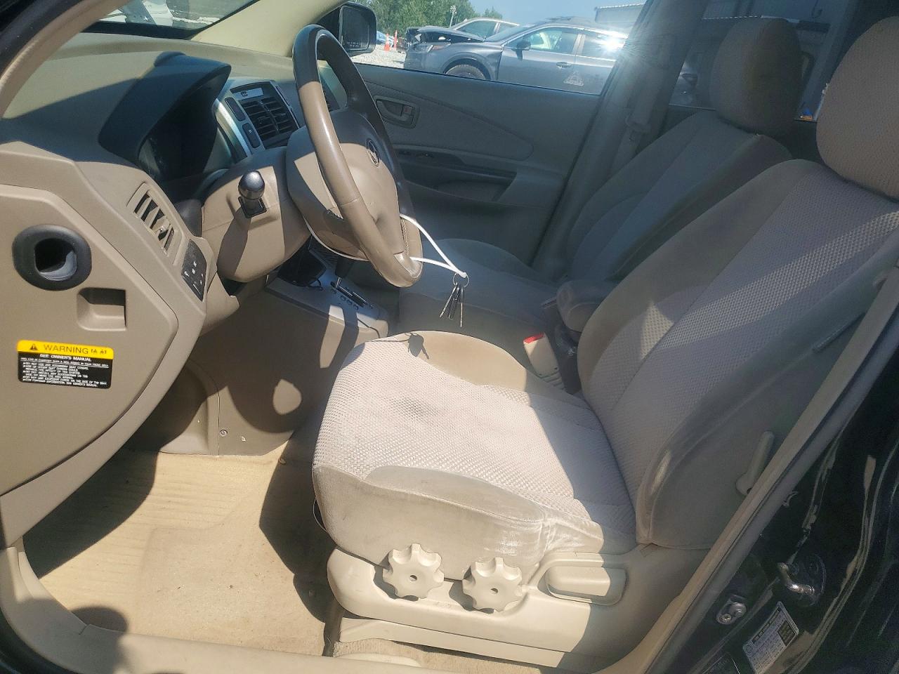 2006 Hyundai Tucson Gls Black vin: KM8JN72D56U446298