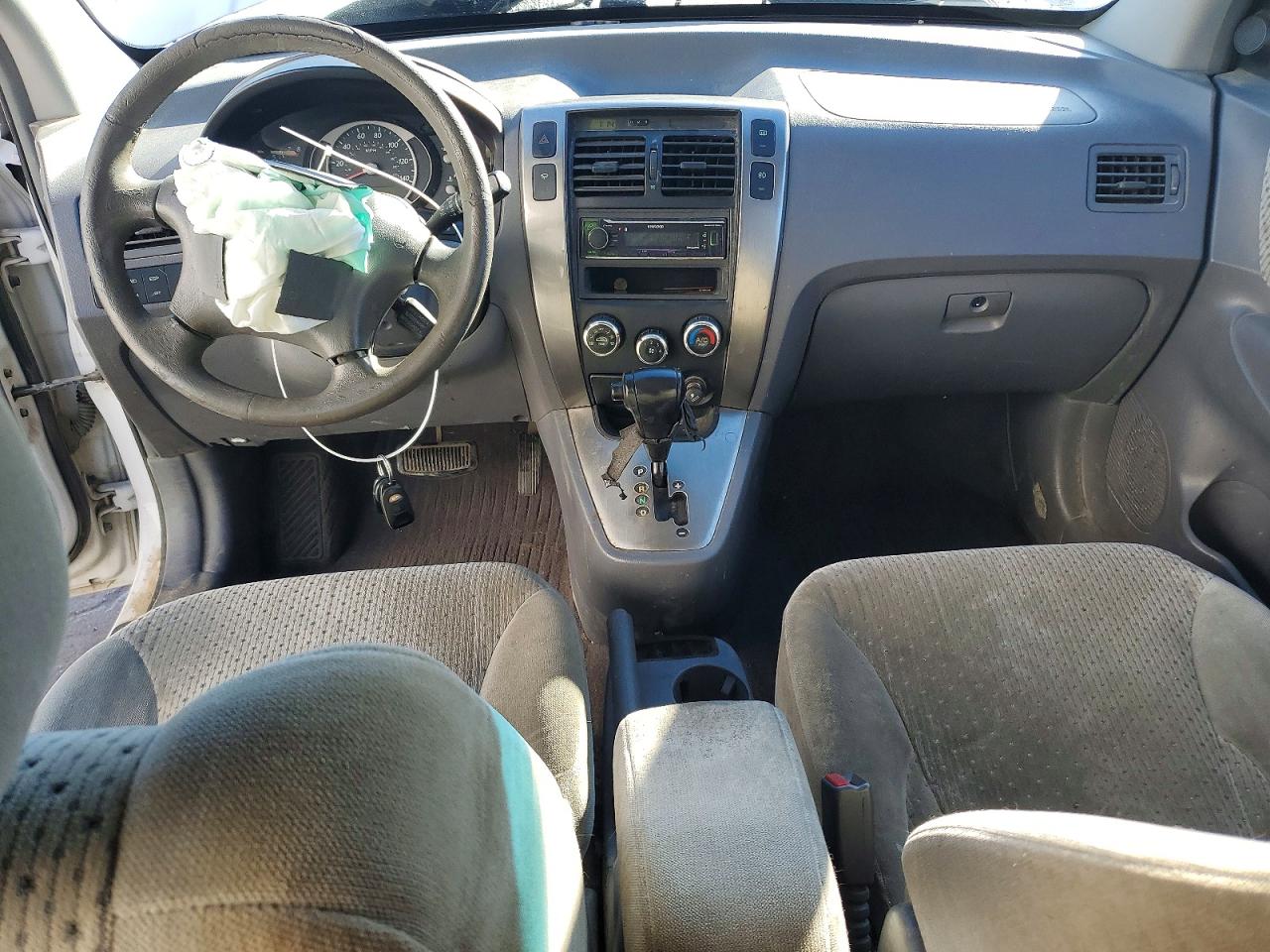 2005 Hyundai Tucson Gls White vin: KM8JN72D65U193104