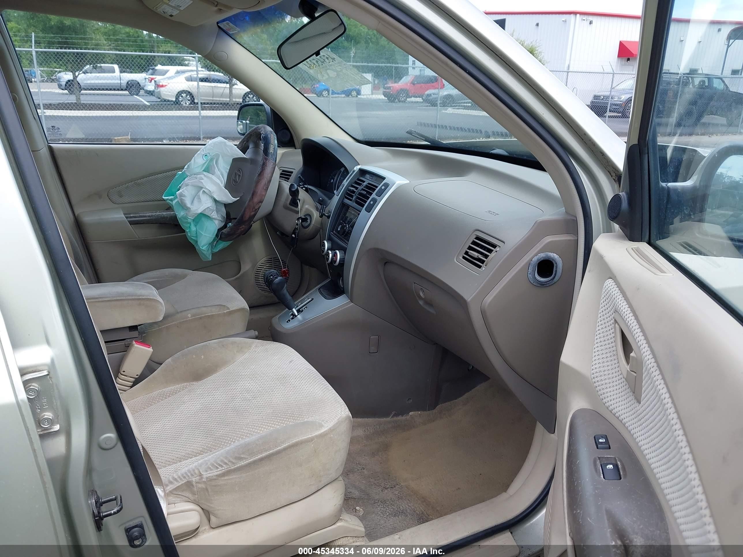 2006 Hyundai Tucson Gls/limited Green vin: KM8JN72D66U262424