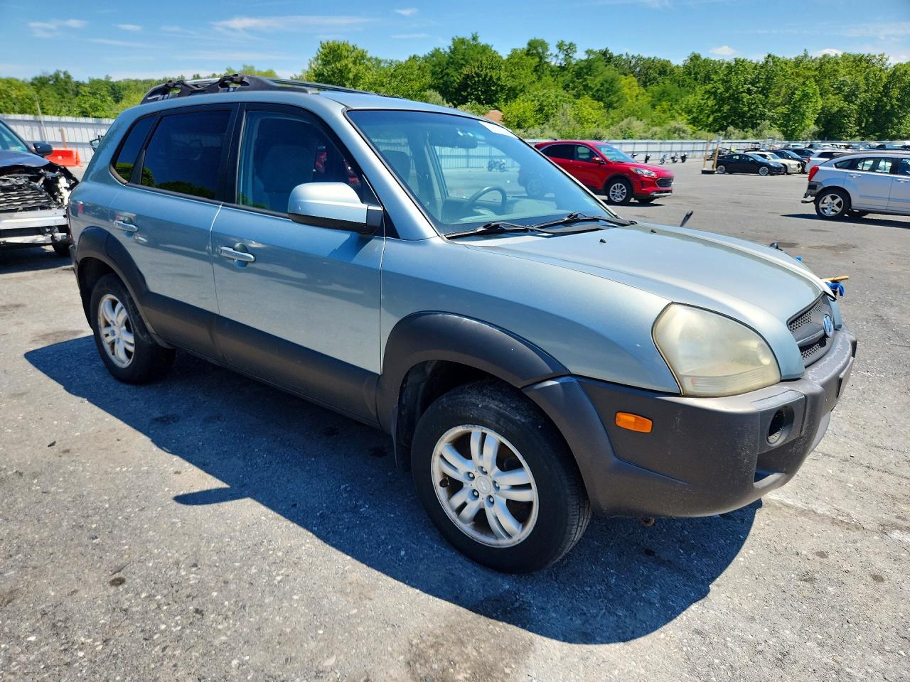 2006 Hyundai Tucson Gls Silver vin: KM8JN72D66U438680