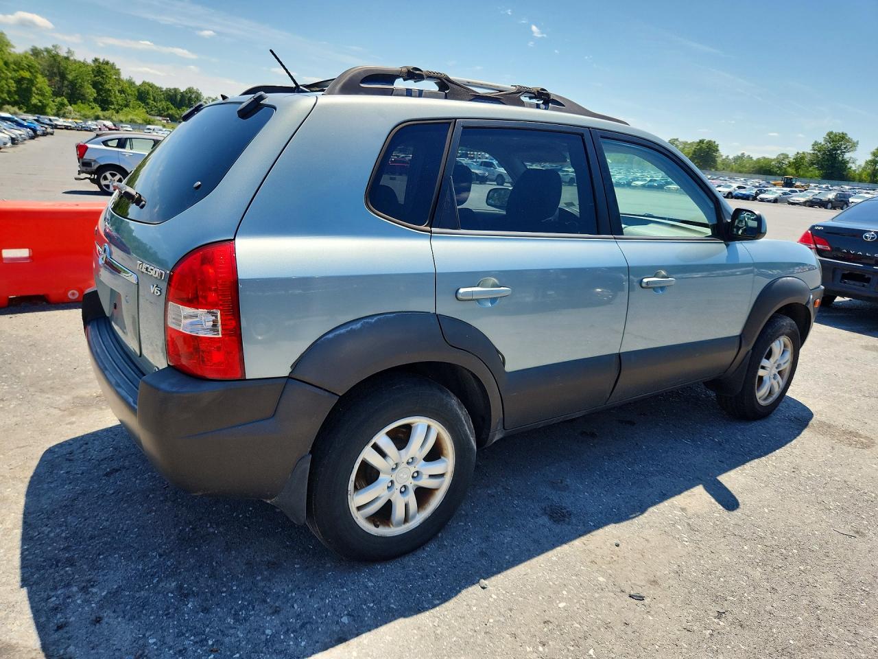 2006 Hyundai Tucson Gls Silver vin: KM8JN72D66U438680