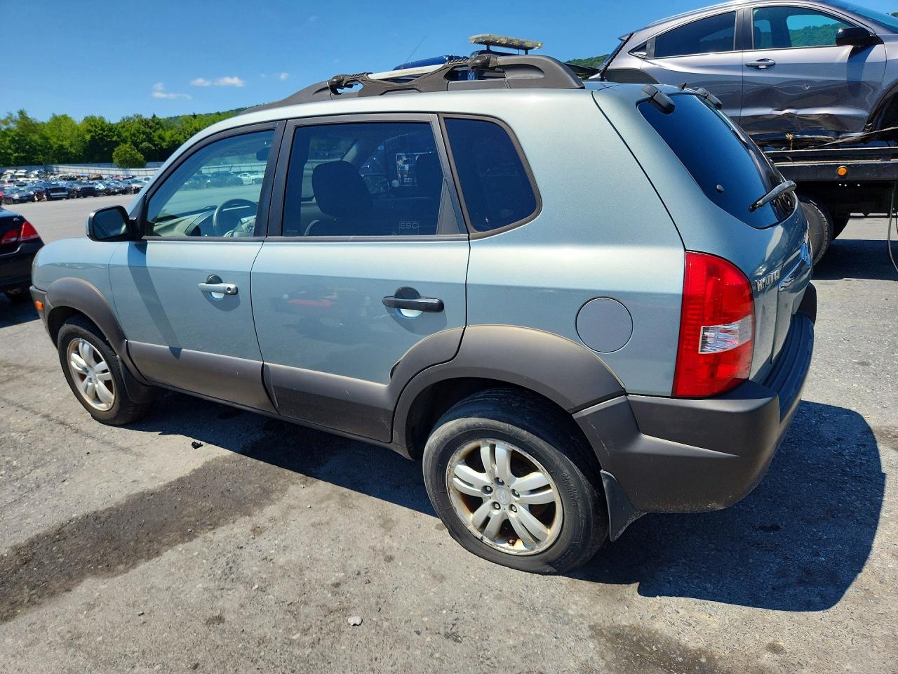 2006 Hyundai Tucson Gls Silver vin: KM8JN72D66U438680