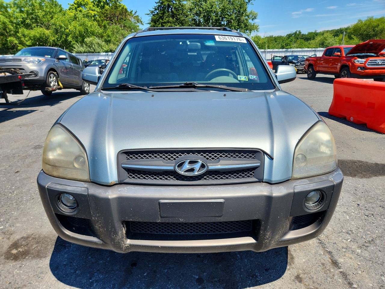 2006 Hyundai Tucson Gls Silver vin: KM8JN72D66U438680
