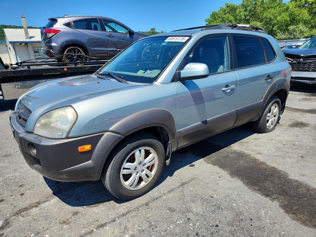 2006 Hyundai Tucson Gls Silver vin: KM8JN72D66U438680
