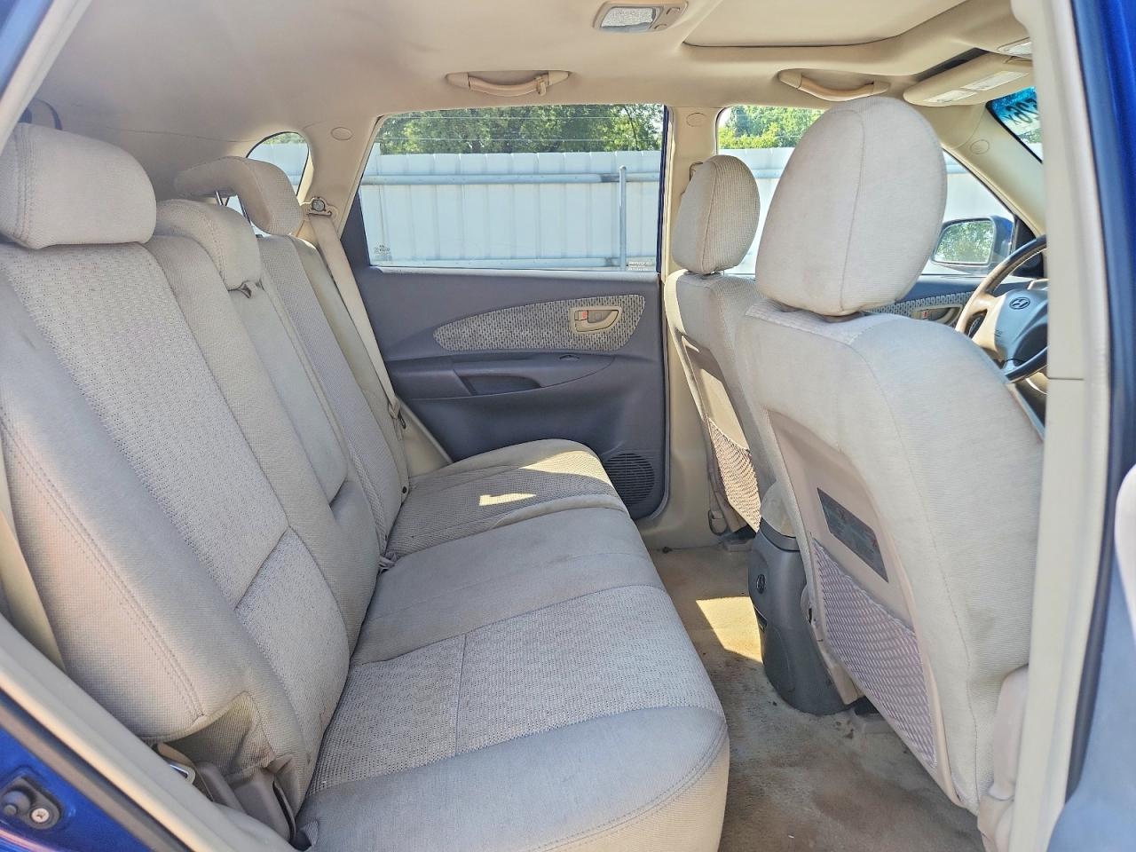 2007 Hyundai Tucson Se Синий vin: KM8JN72D67U503822
