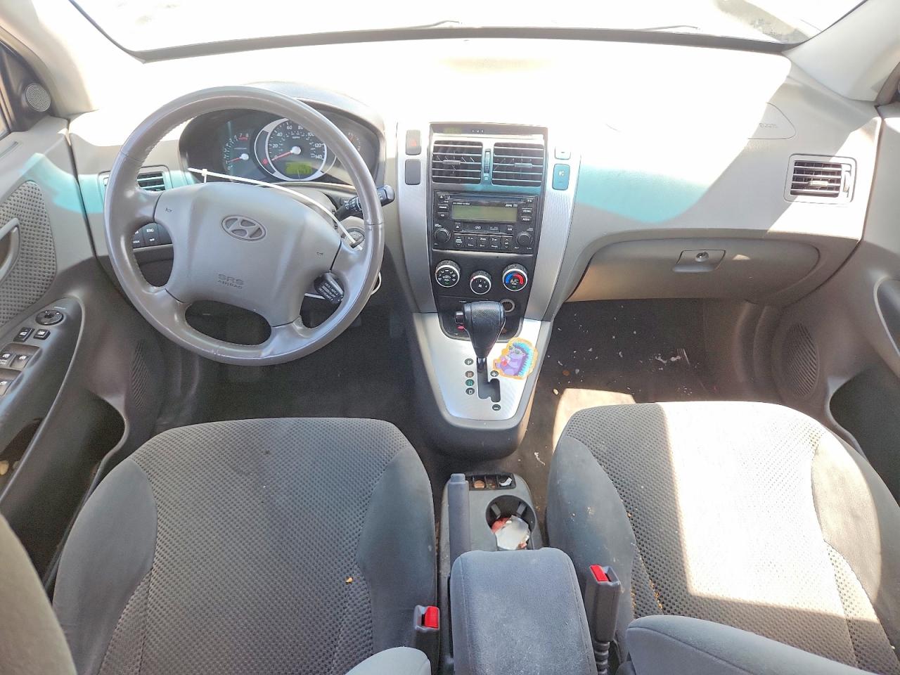 2007 Hyundai Tucson Se Gray vin: KM8JN72D67U542510
