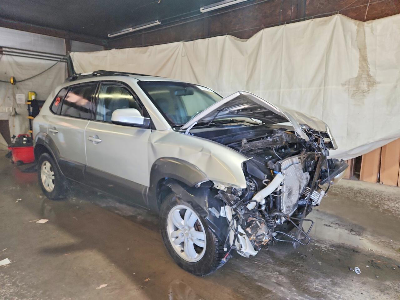 2007 Hyundai Tucson Se Silver vin: KM8JN72D67U591271