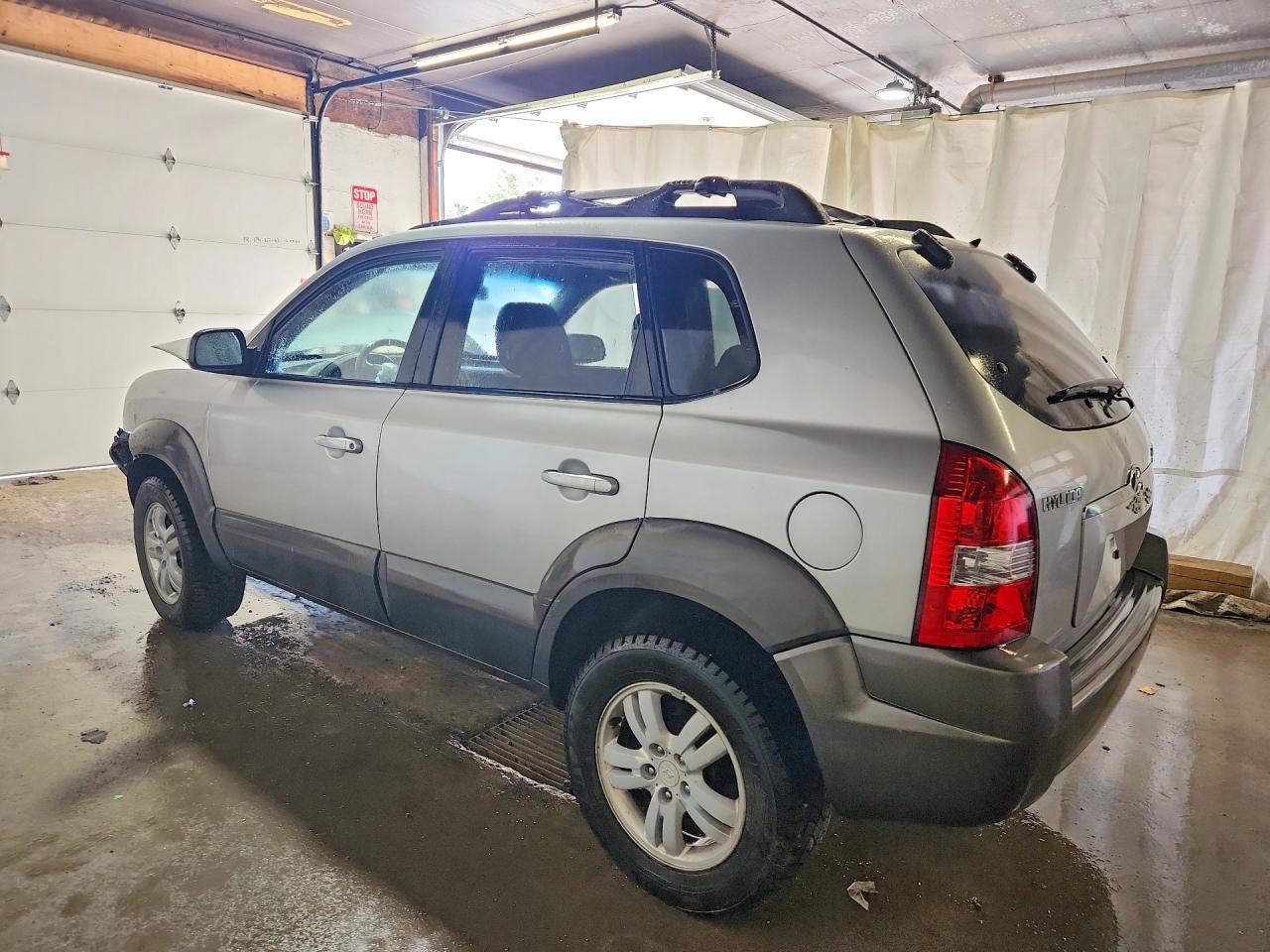 2007 Hyundai Tucson Se Silver vin: KM8JN72D67U591271