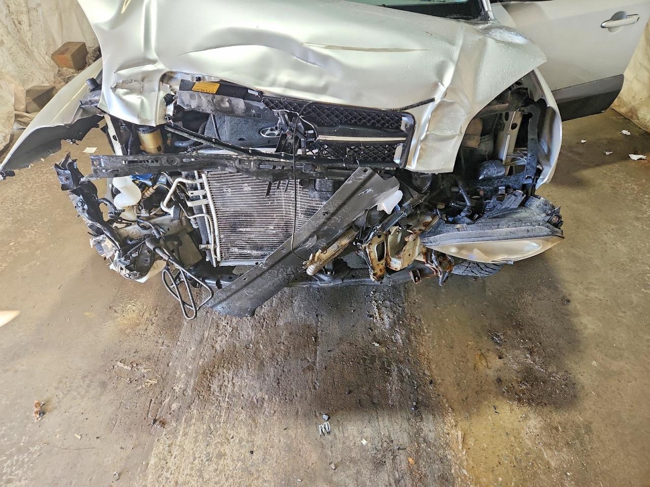 2007 Hyundai Tucson Se Silver vin: KM8JN72D67U591271