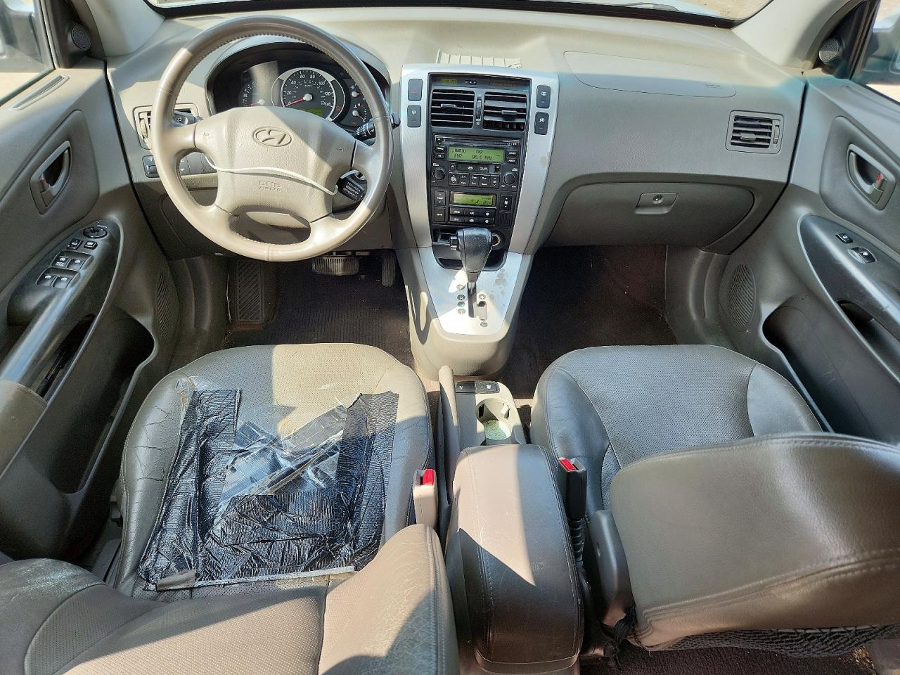 2007 Hyundai Tucson Se Silver vin: KM8JN72D67U612930