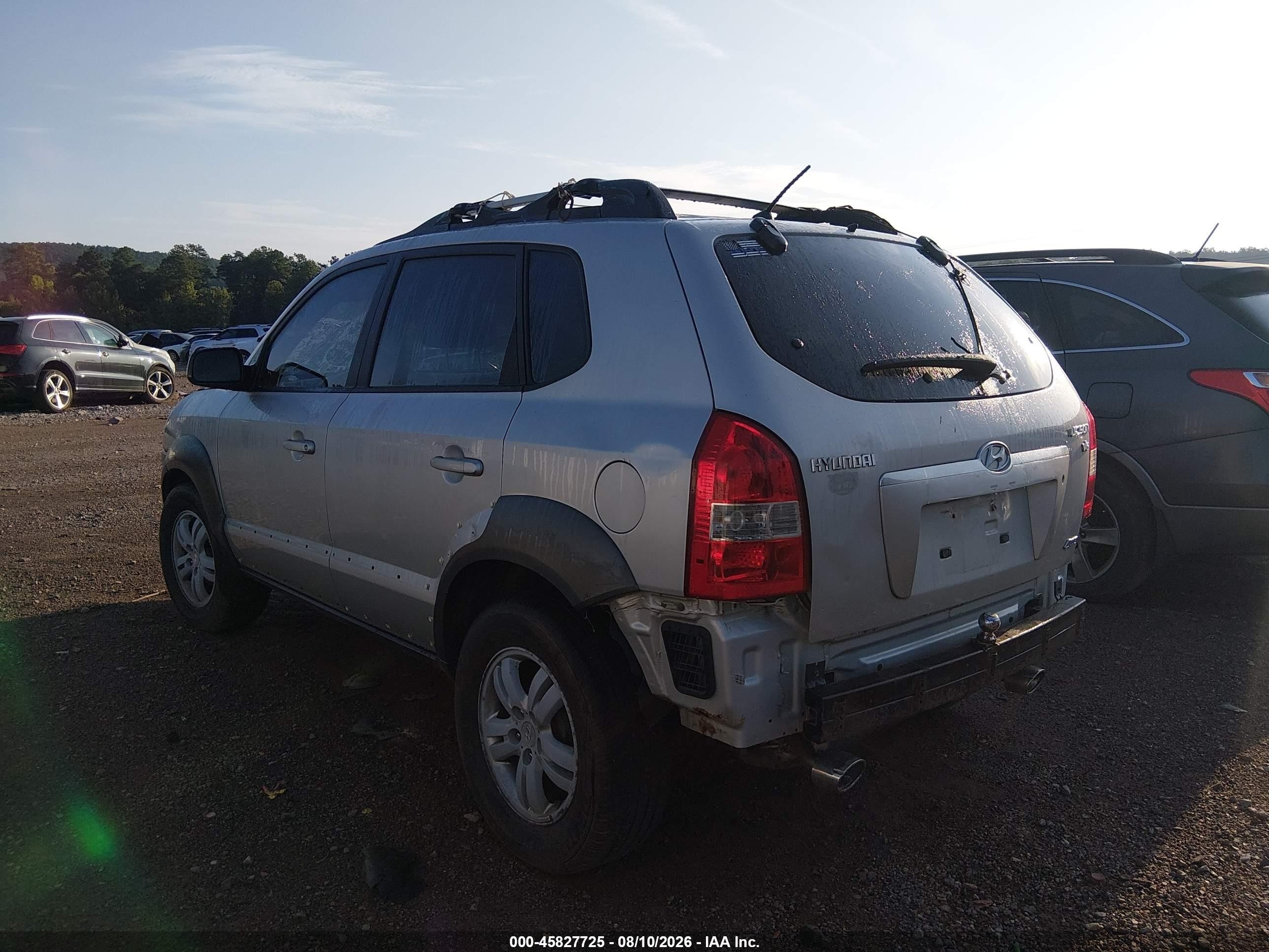 2008 Hyundai Tucson Limited V6/se Tan vin: KM8JN72D68U800798