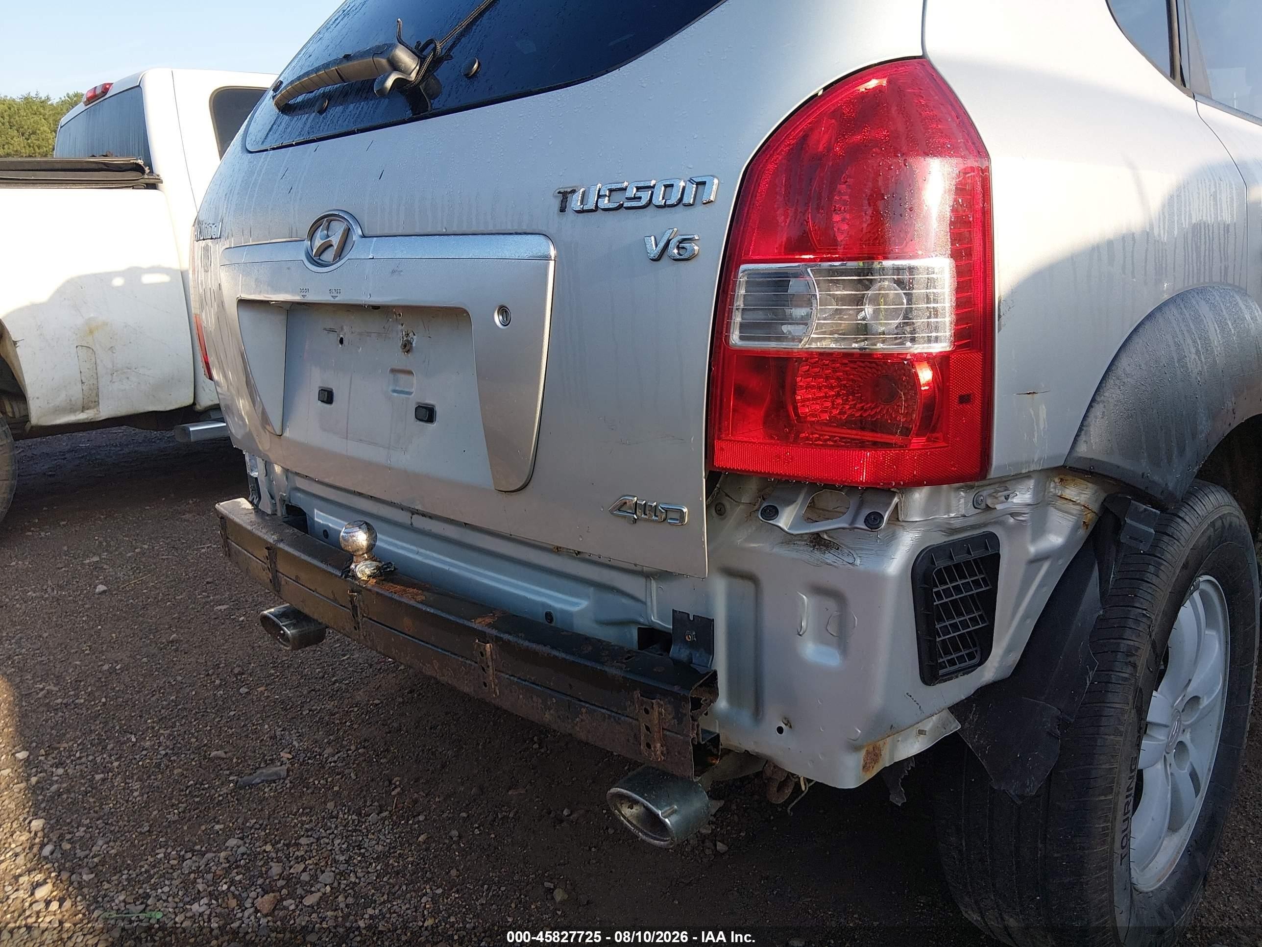 2008 Hyundai Tucson Limited V6/se Tan vin: KM8JN72D68U800798